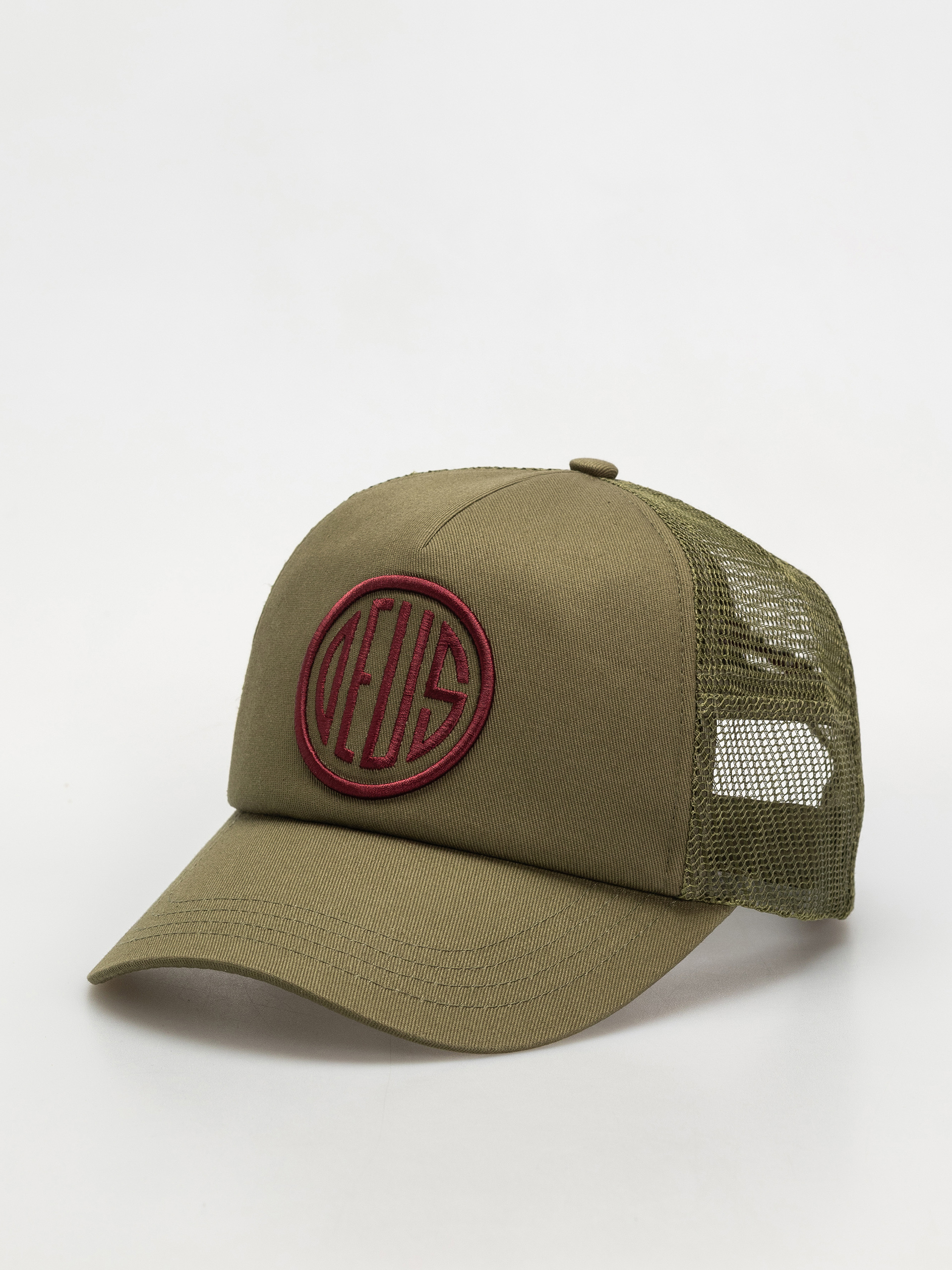 Deus Ex Machina Pill Logo Trucker Baseball sapka (pine green)