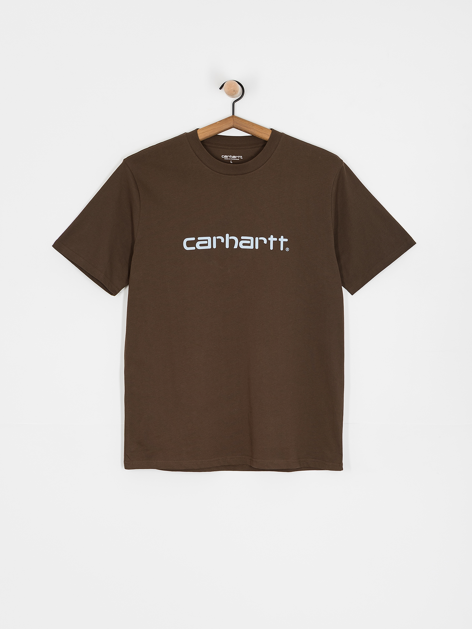 Carhartt WIP Script Póló (liberica/air sky)