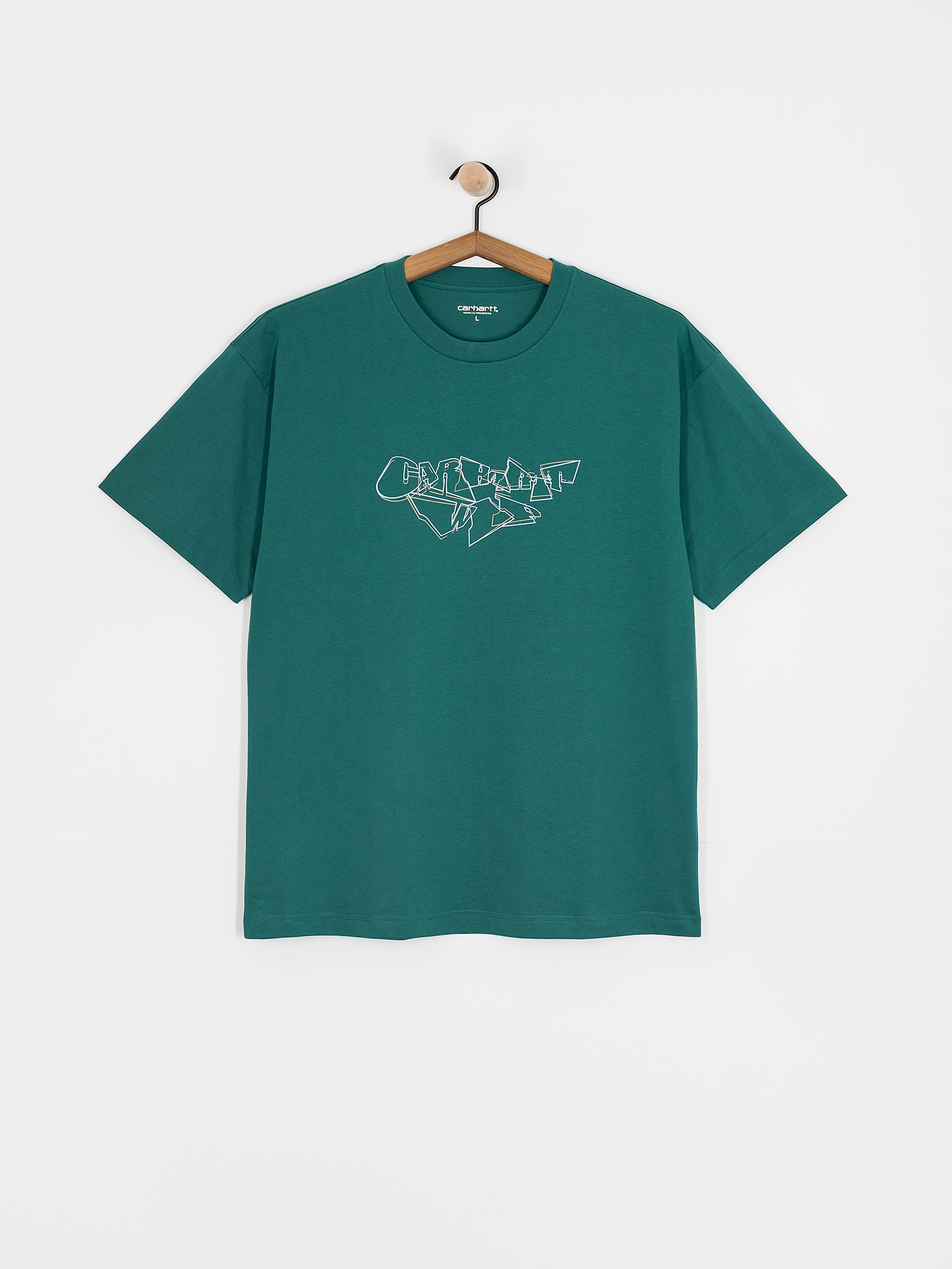 Carhartt WIP Screwed Up Script Póló (rainforest)