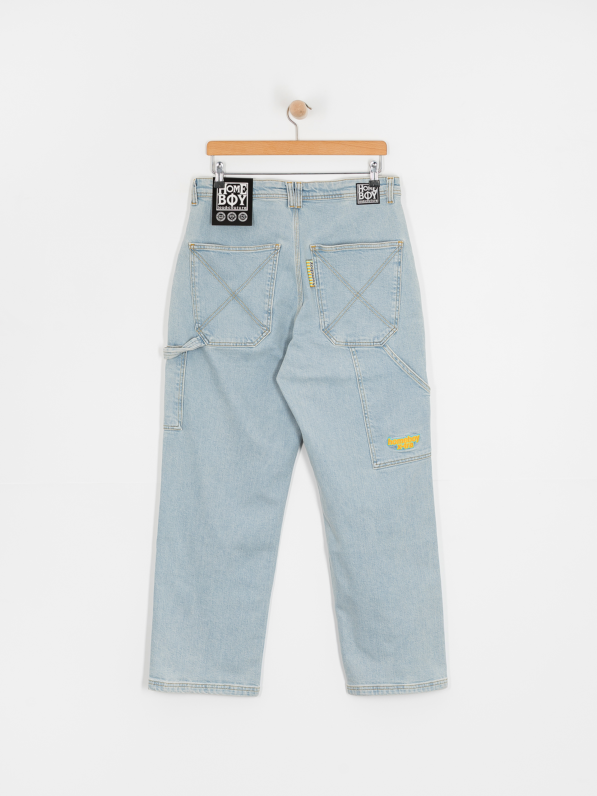 Homeboy X Tra Work Pants Denim Kisnadrág (moon)