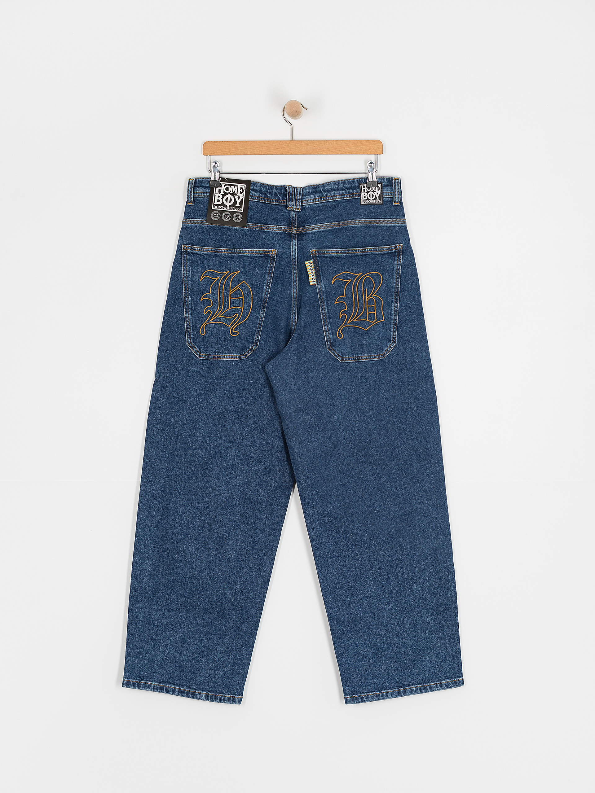 Homeboy X Tra Monster Gothic Denim Kisnadrág (washed blue)