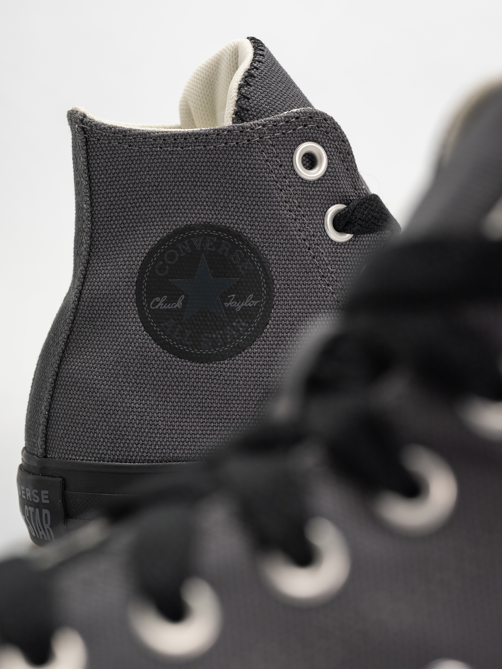 Converse Chuck Taylor All Star Hi Tornacipők (dark matter/black/black)