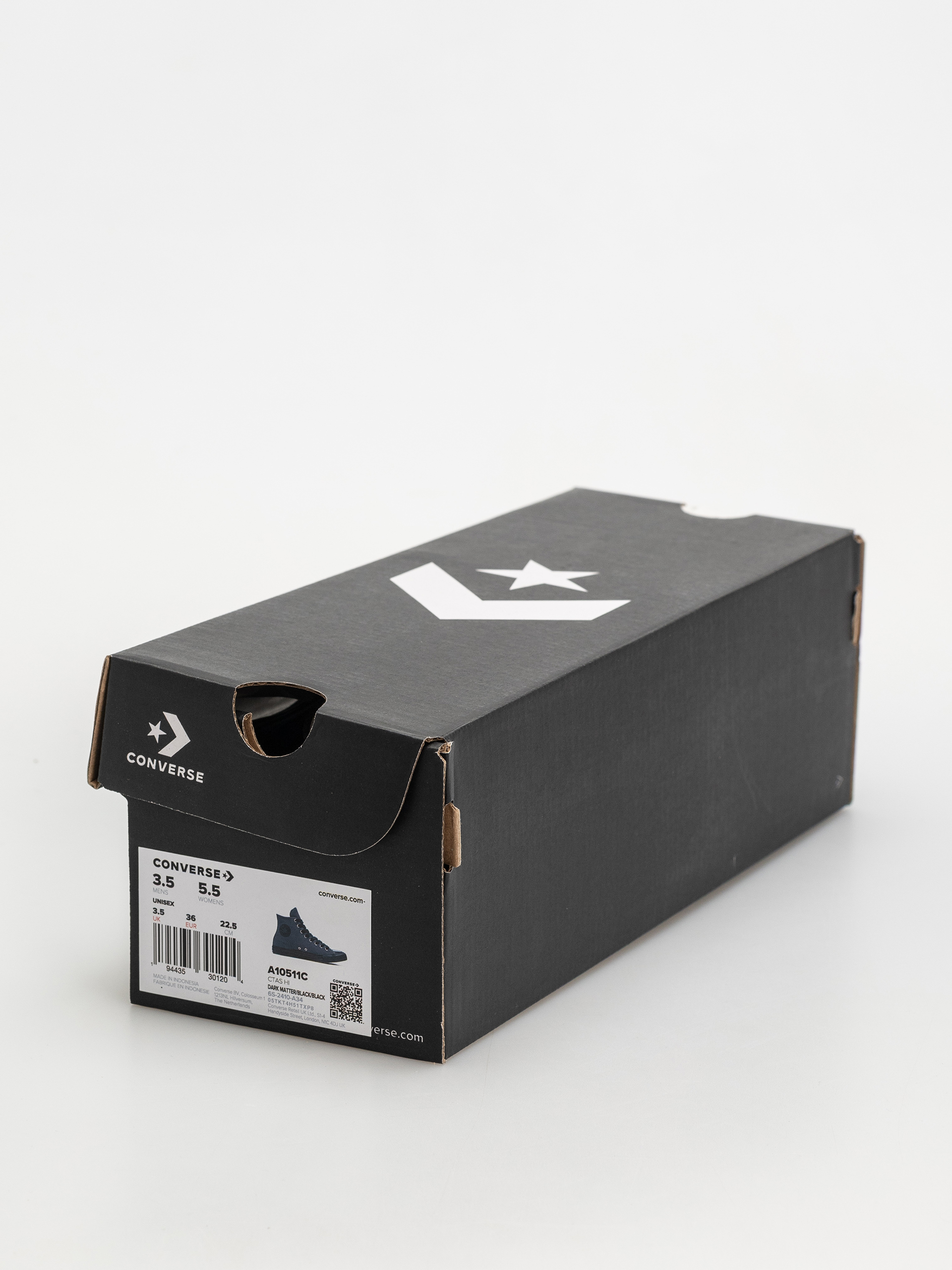 Converse Chuck Taylor All Star Hi Tornacipők (dark matter/black/black)