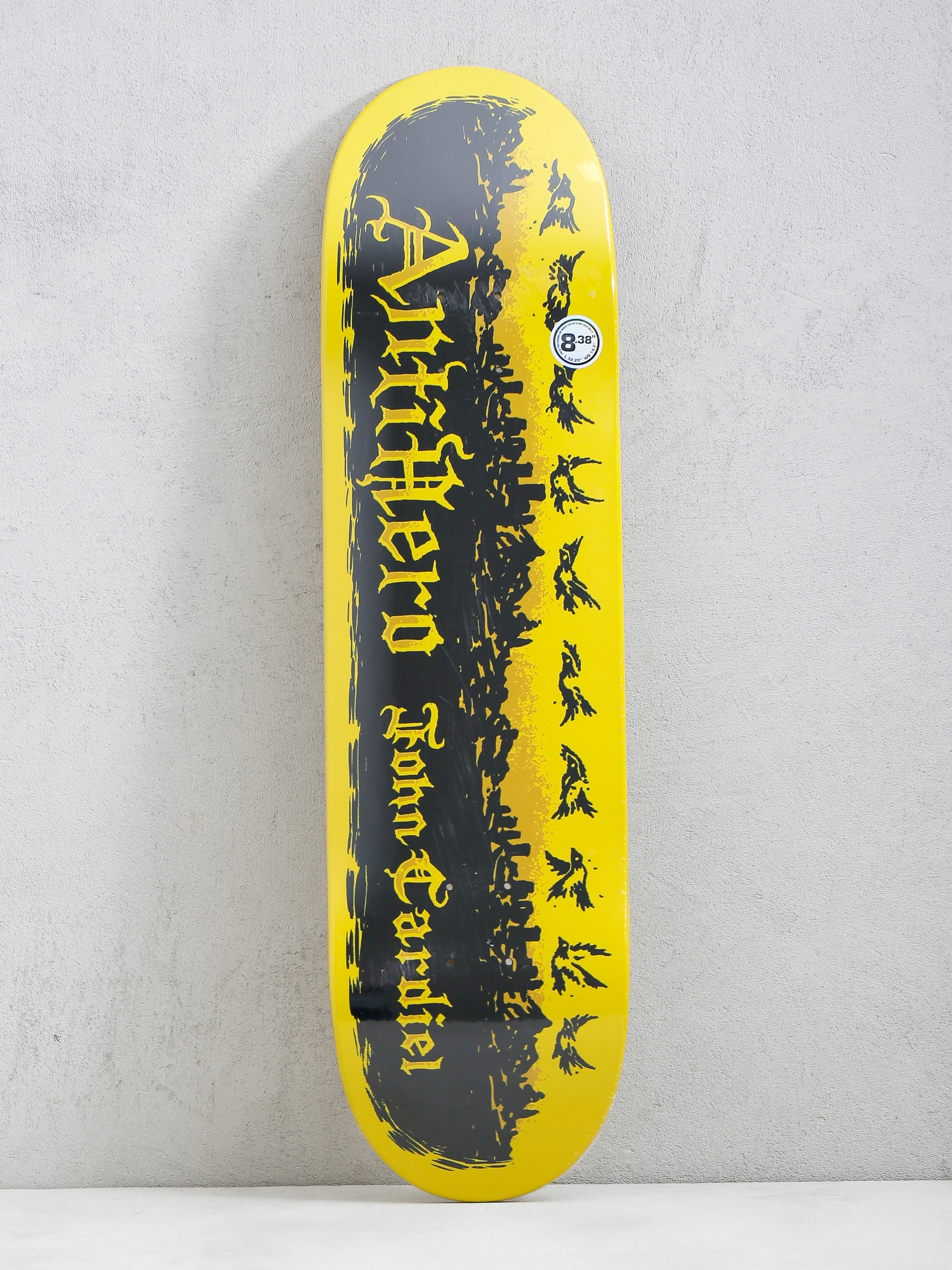 Antihero Cardiel Pigeon Mtn Gördeszka lap (yellow/black)