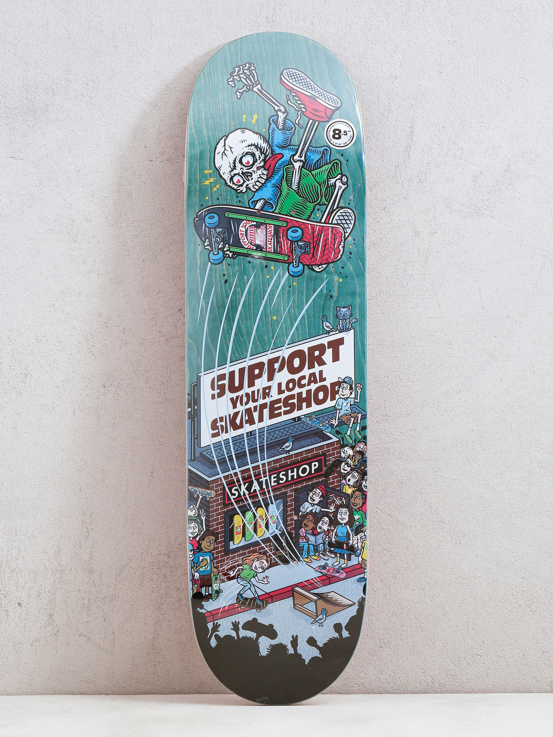 DGK SSD25 Shop Keeper Gördeszka lap (teal)