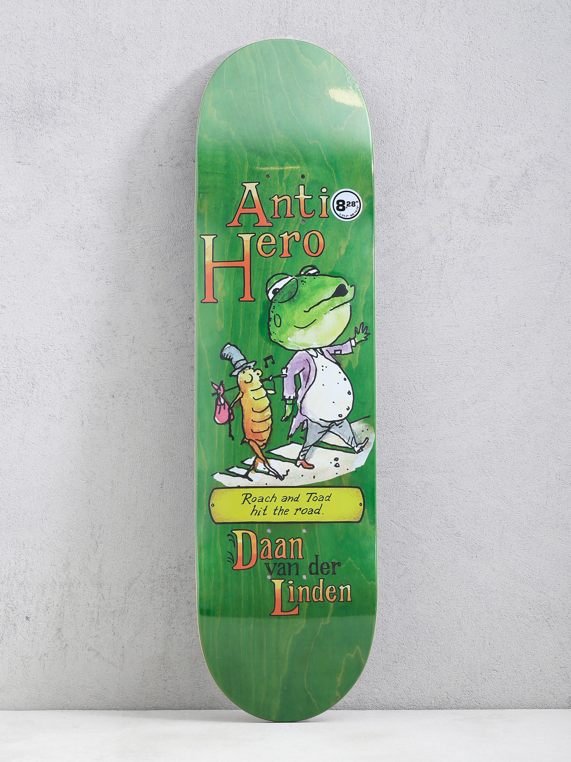 Antihero Daan Roach Toad Gördeszka lap (green)