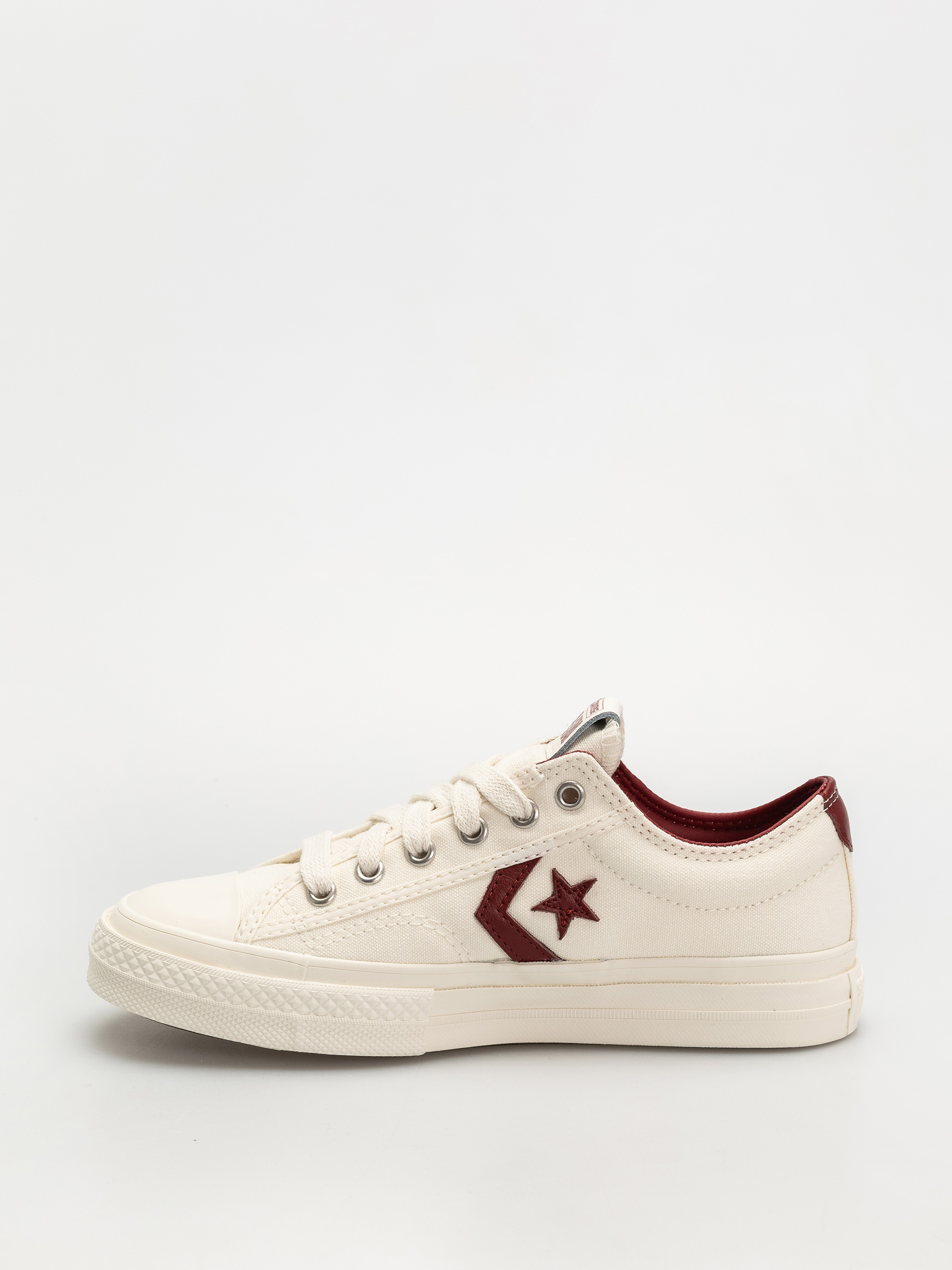 Converse Star Player 76 Ox Cipők (egret/egret/park red)