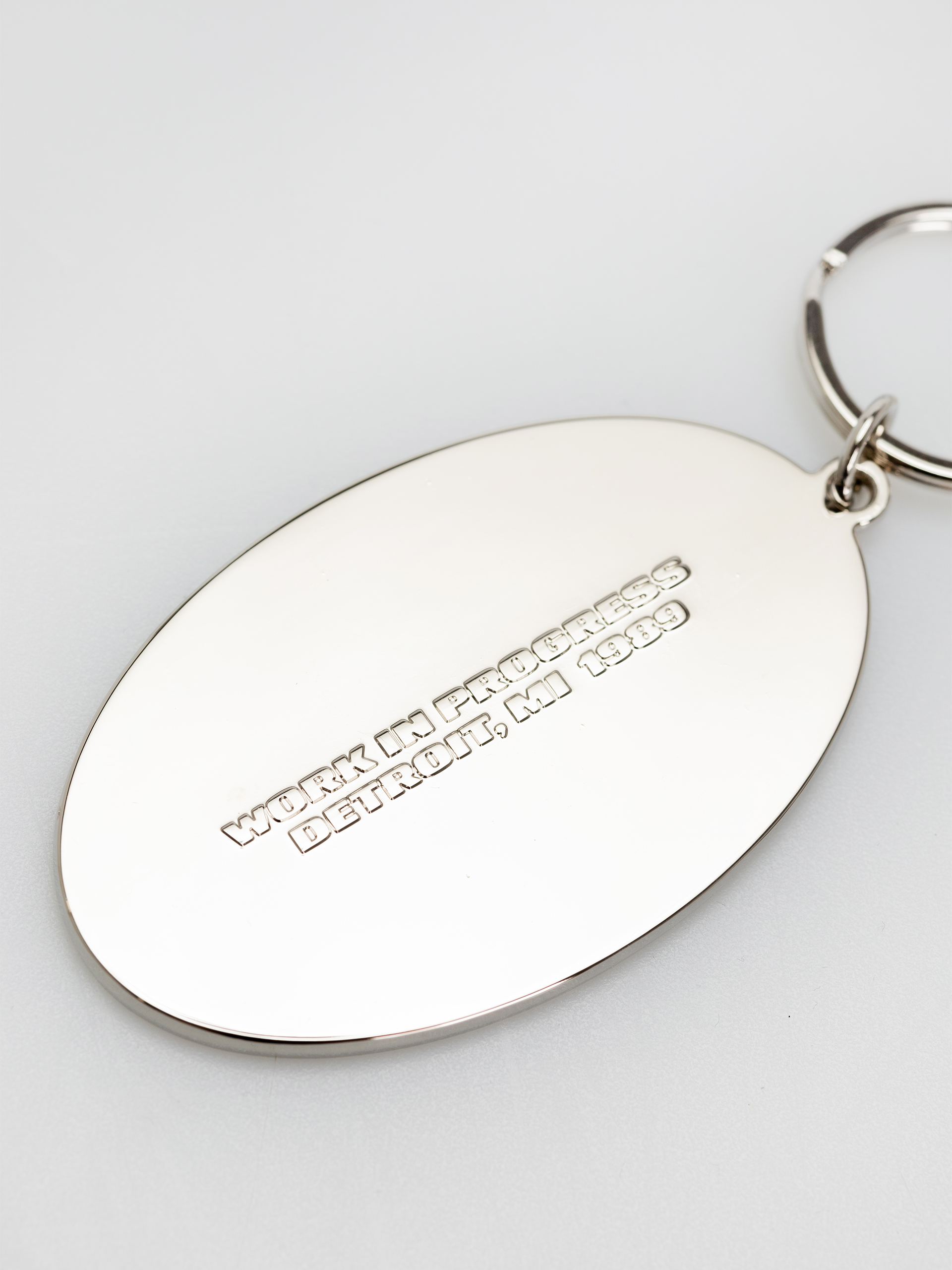 Carhartt WIP Big Time Keychain Kulcstartó (silver)