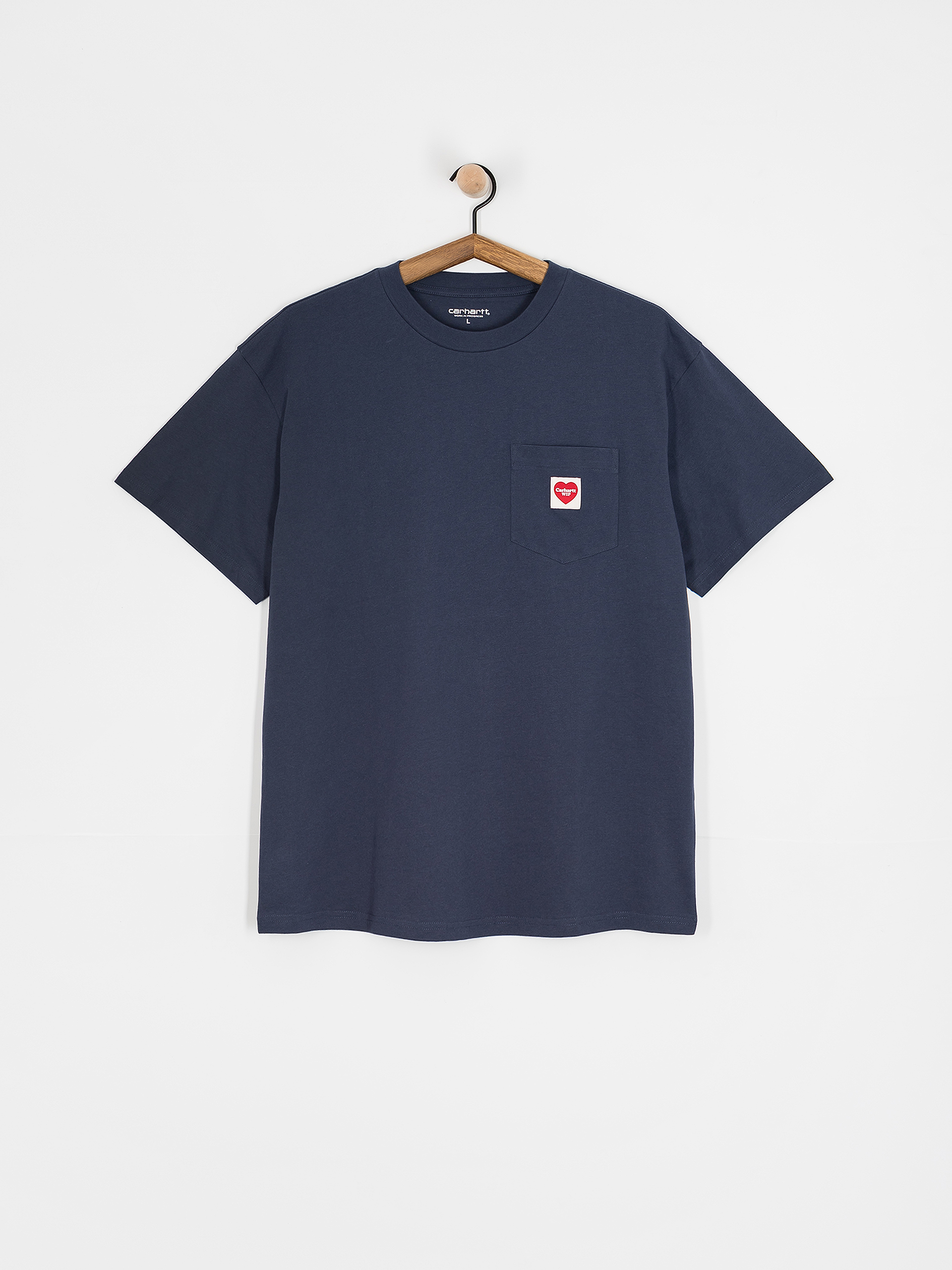 Carhartt WIP Pocket Heart Pu00f3lu00f3 (blue)
