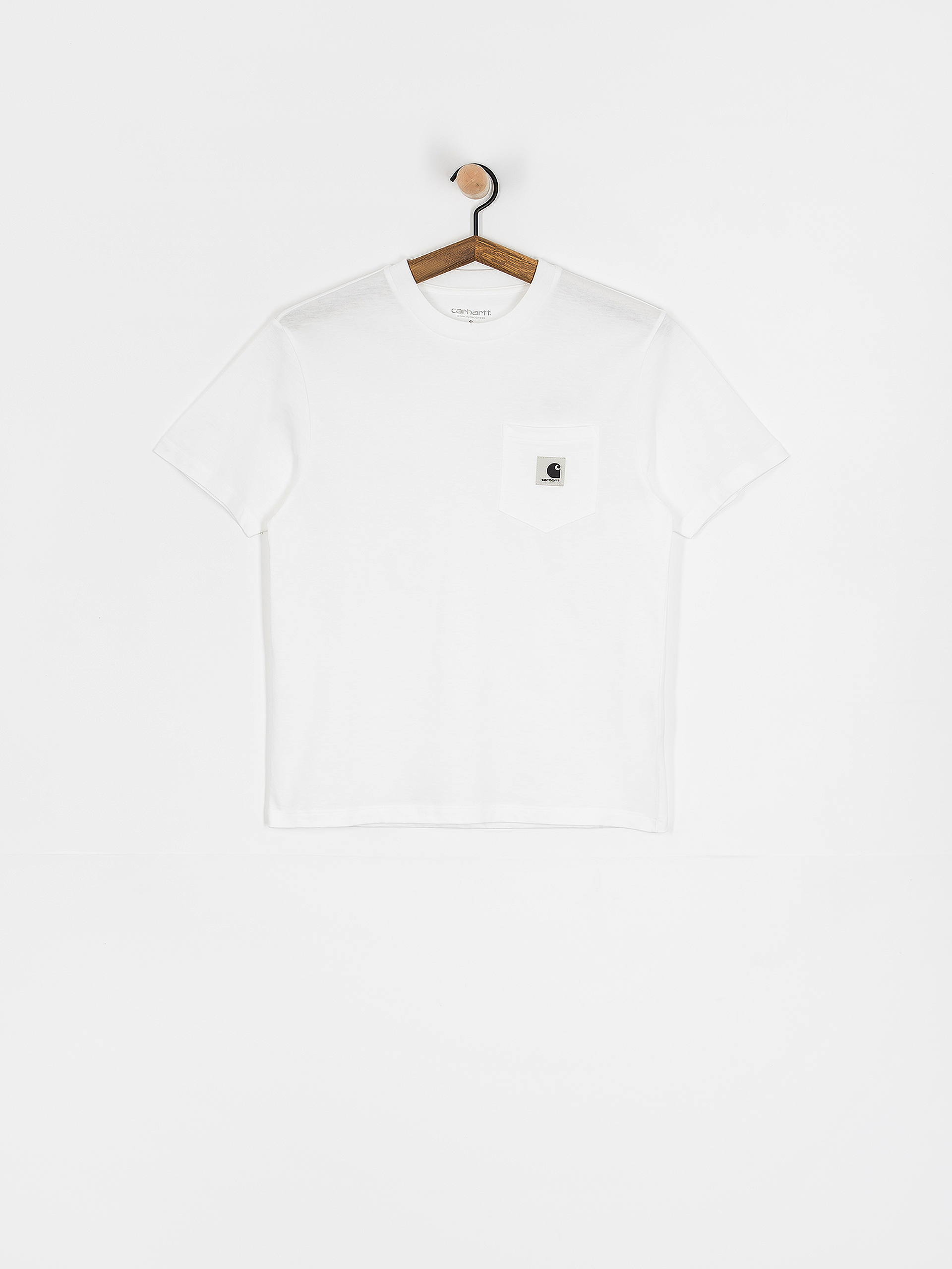 Carhartt WIP Pocket Wmn Pu00f3lu00f3 (white)