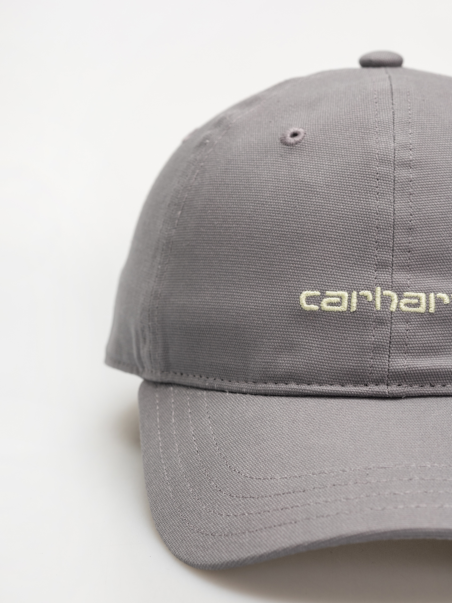 Carhartt WIP Canvas Script Baseball sapka (yosemite/air green)