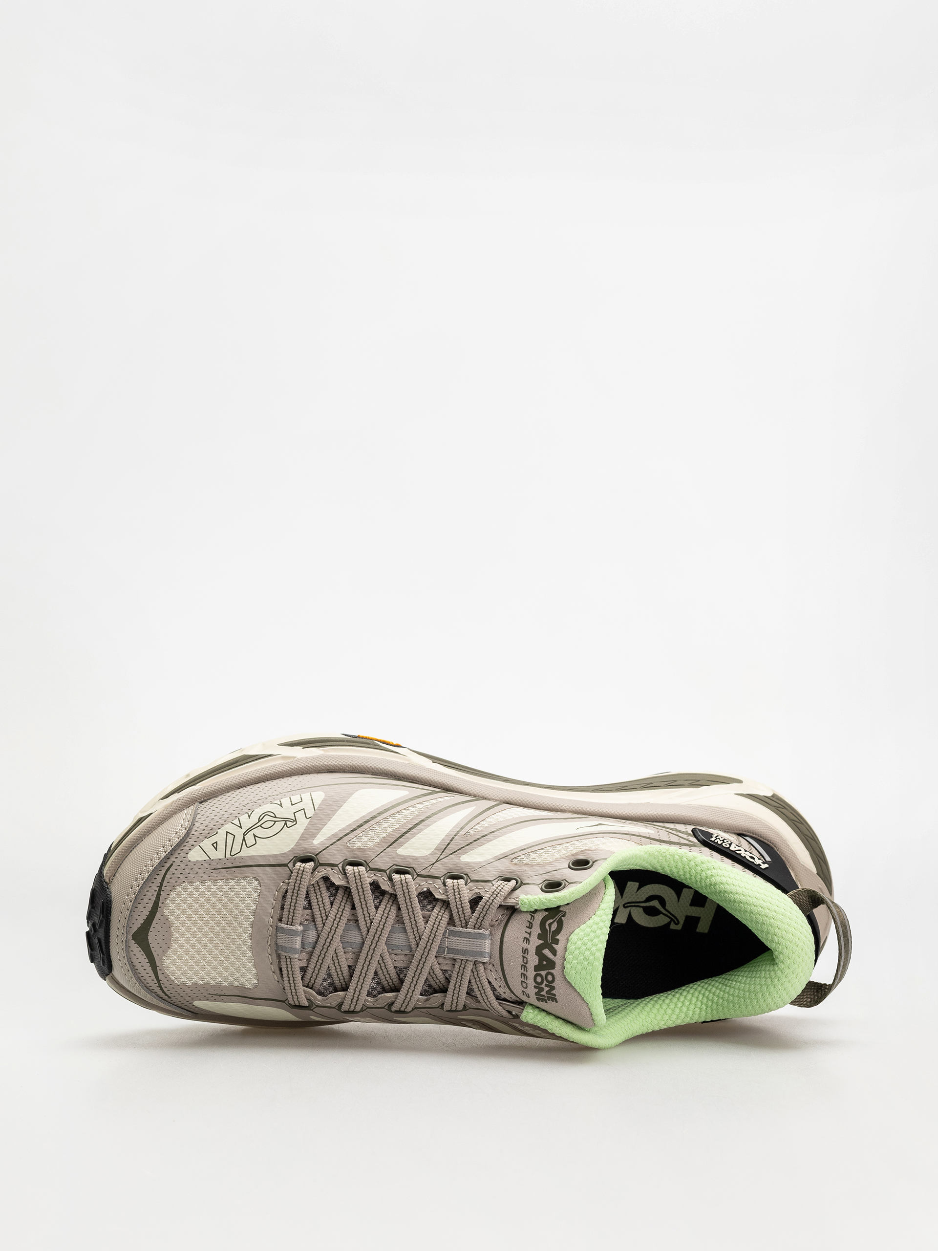 Hoka Mafate Speed 2 Cipők (putty/eucalyptus)