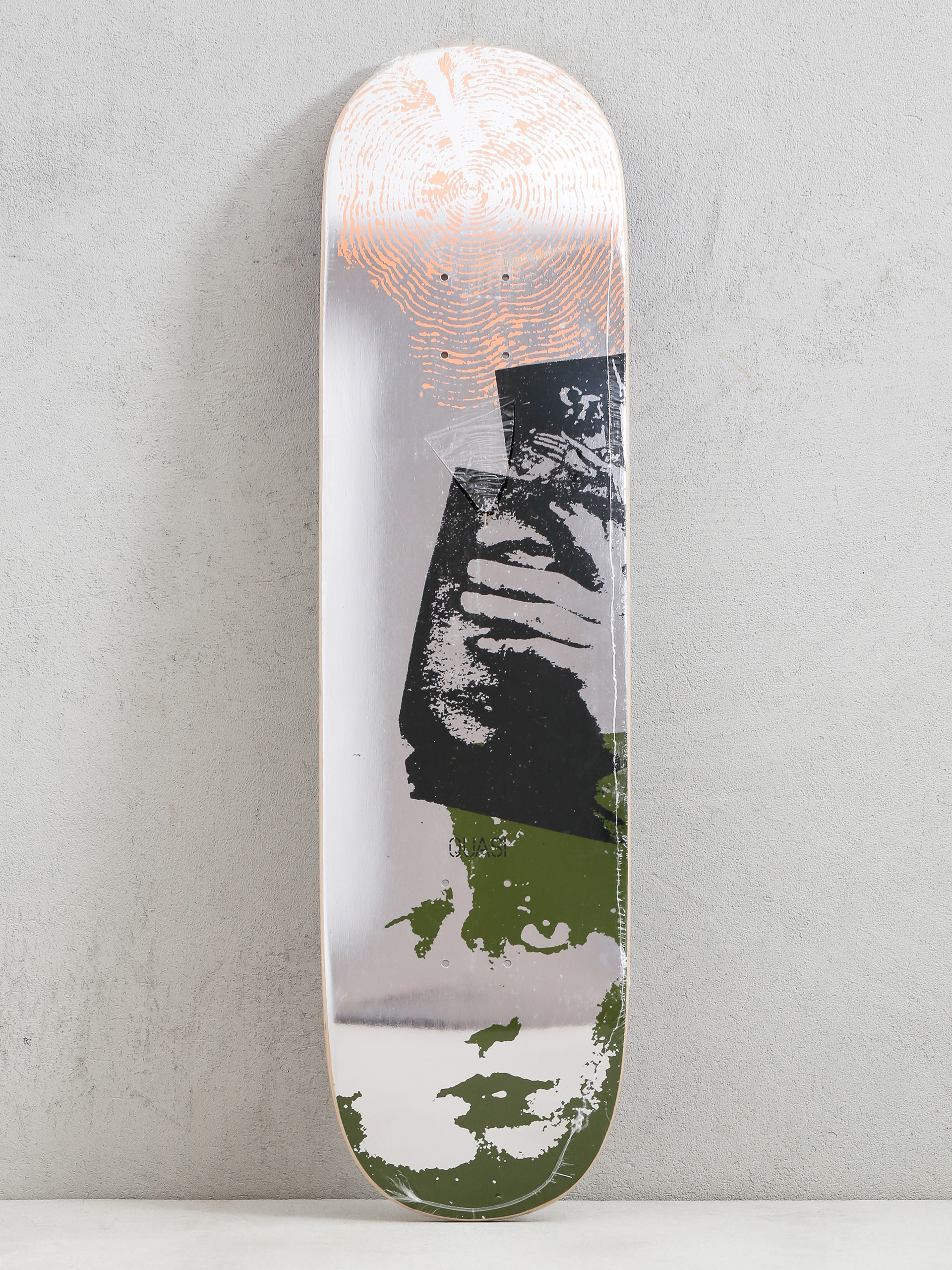 Gördeszka lap Quasi Skateboards 2FA (orange/silver)