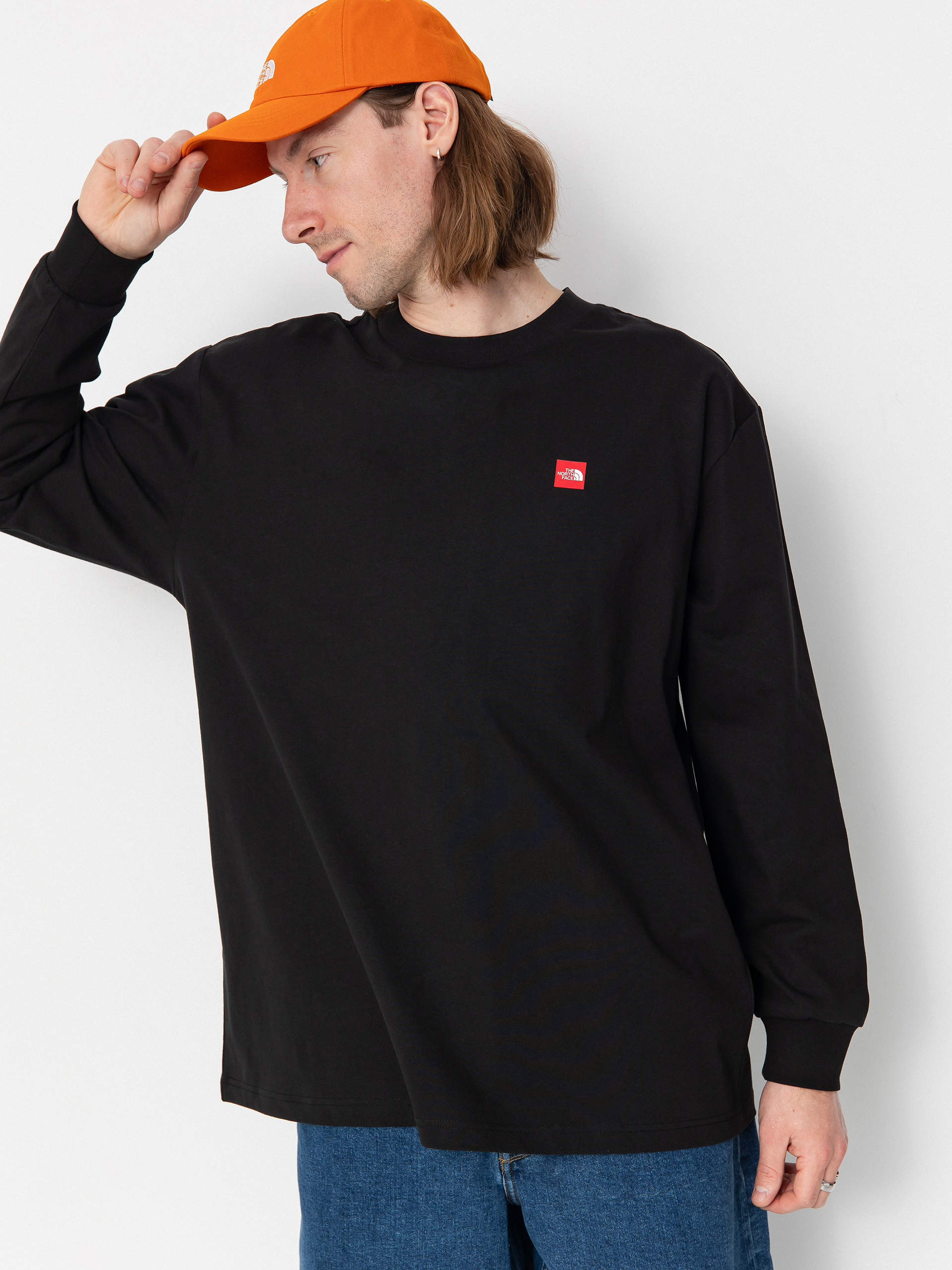 The North Face Axys Oversized Hosszú ujjú felső (tnf black)