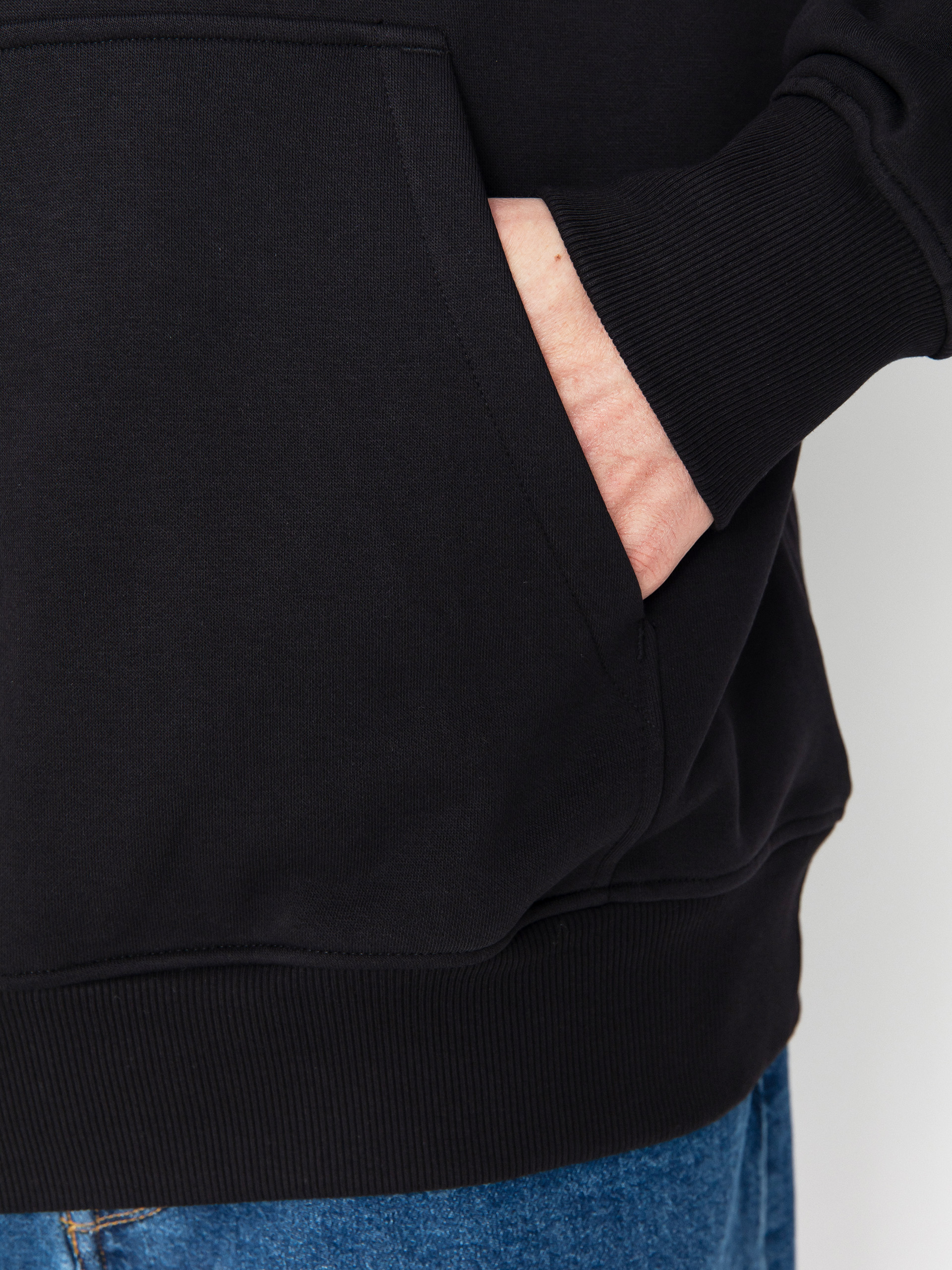 The North Face Raglan Box Nse Tailgrid Infill HD Kapucnis pulóver (tnf black/deep nori tra)