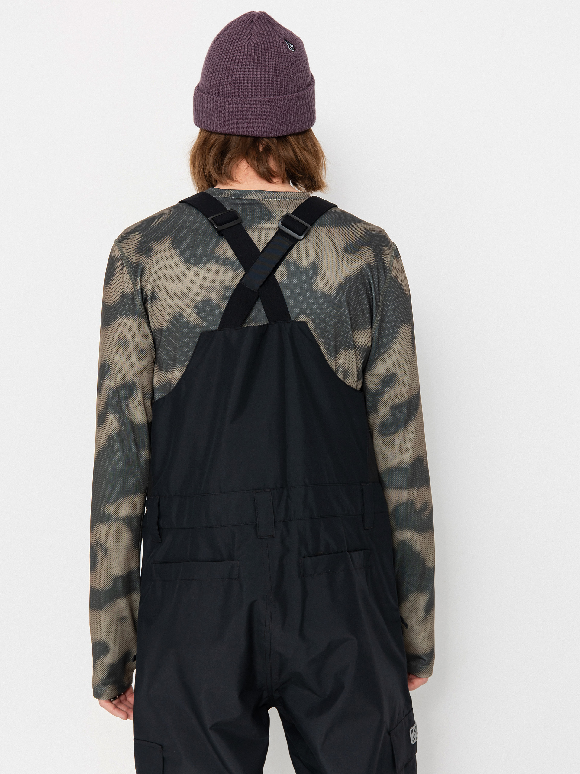 Férfi DC Docile Bib Snowboard nadrág (black)