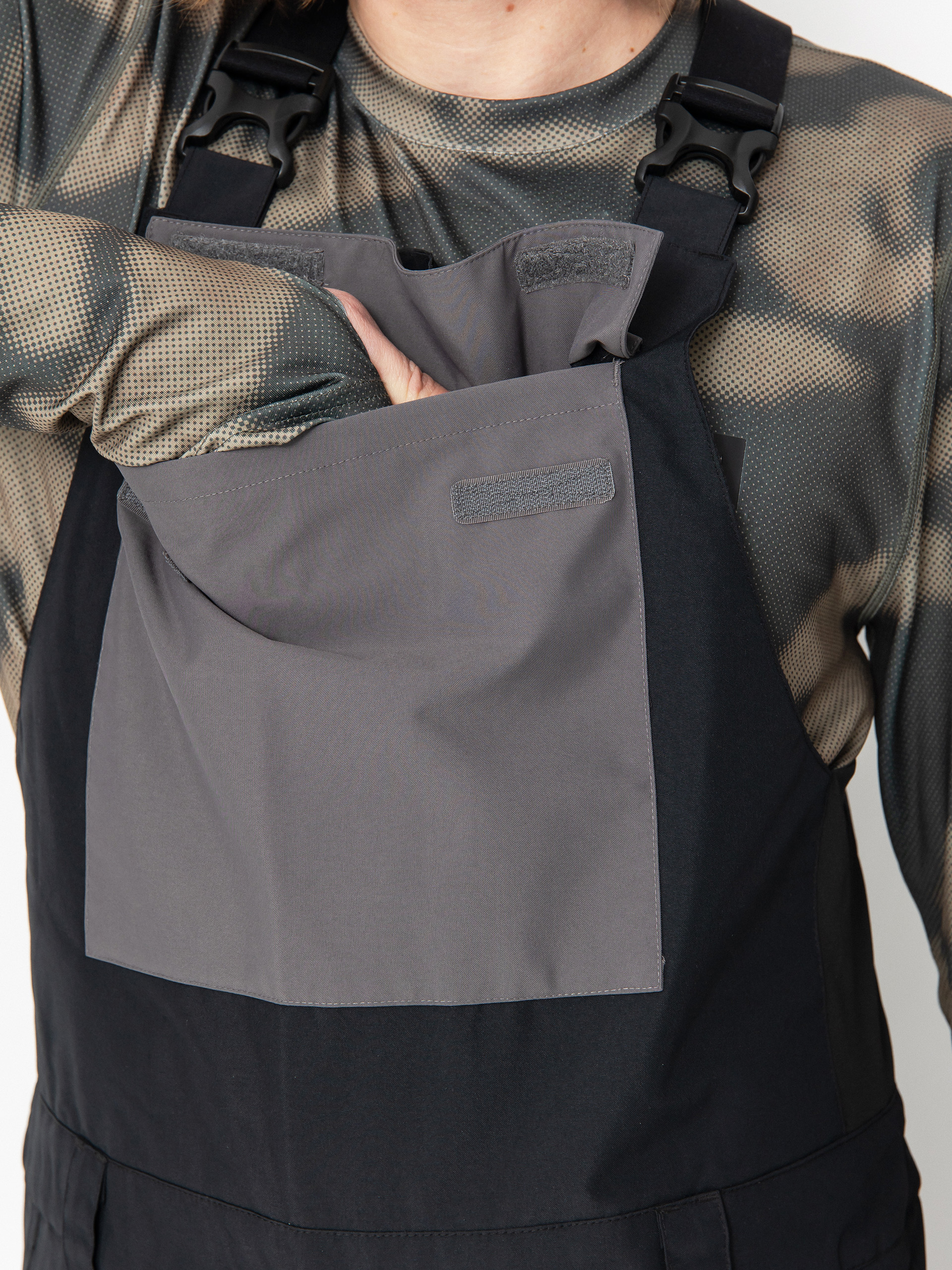 Férfi DC Docile Bib Snowboard nadrág (black)