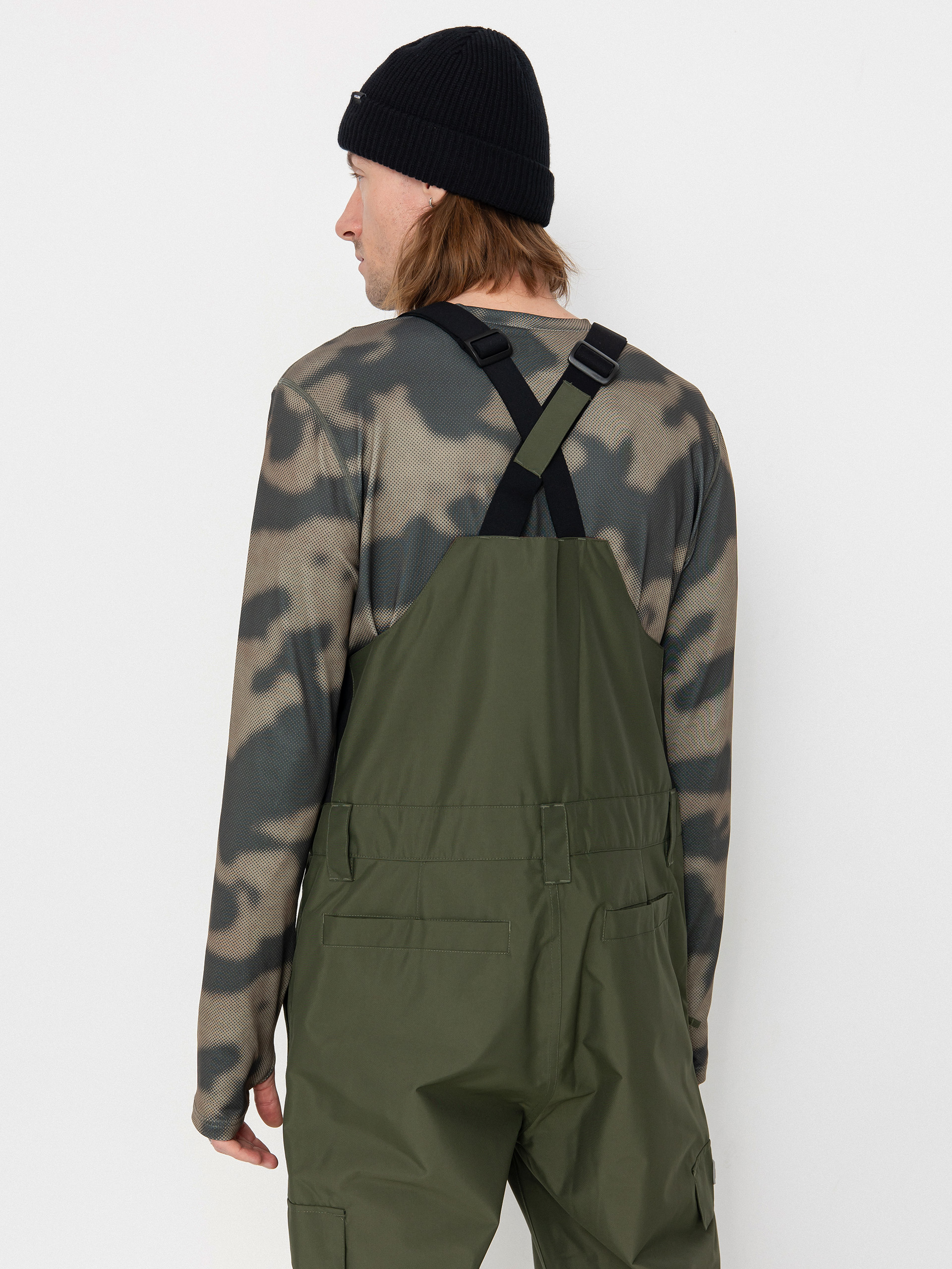 Férfi DC Docile Bib Snowboard nadrág (deep depths)