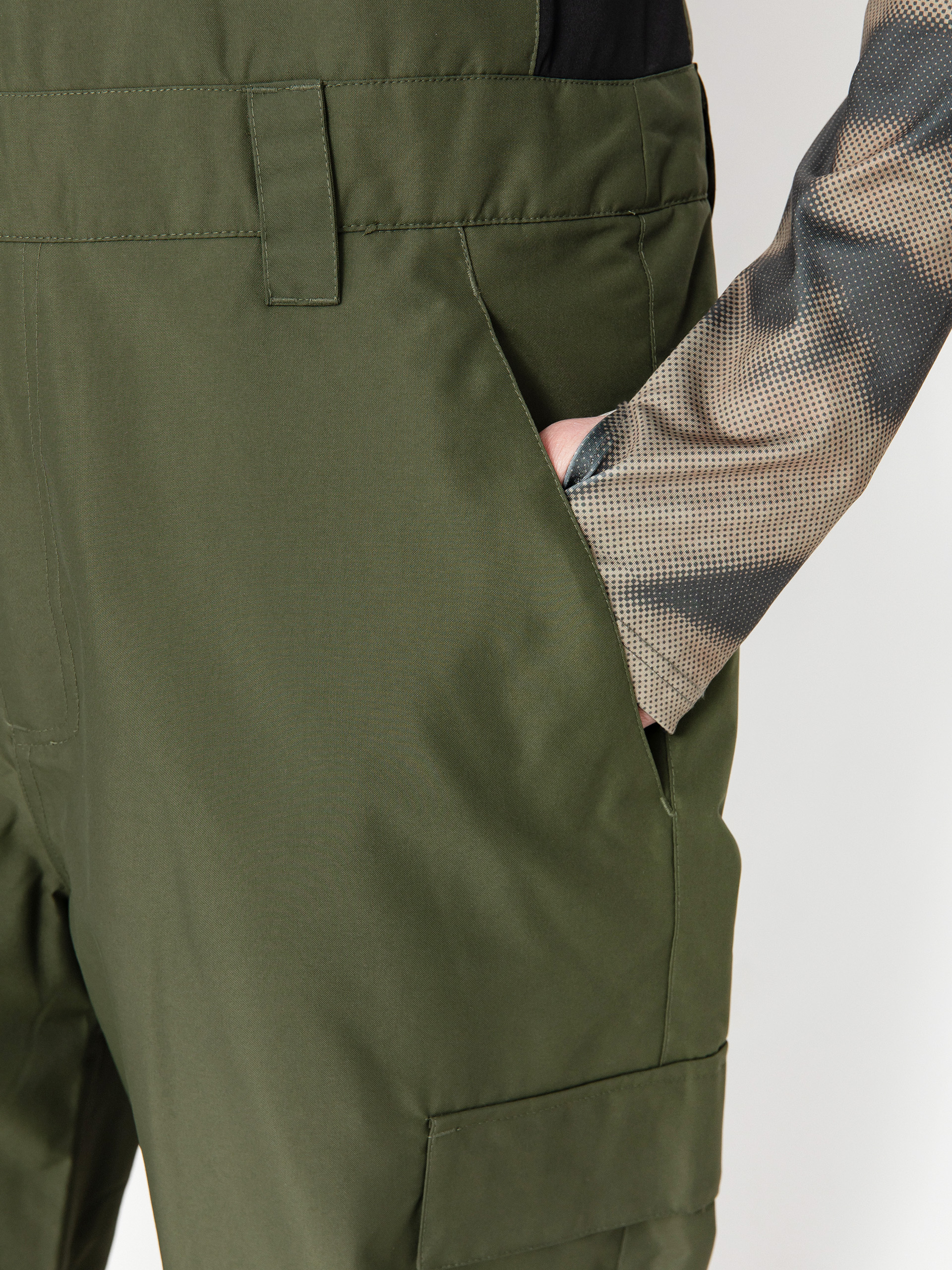 Férfi DC Docile Bib Snowboard nadrág (deep depths)