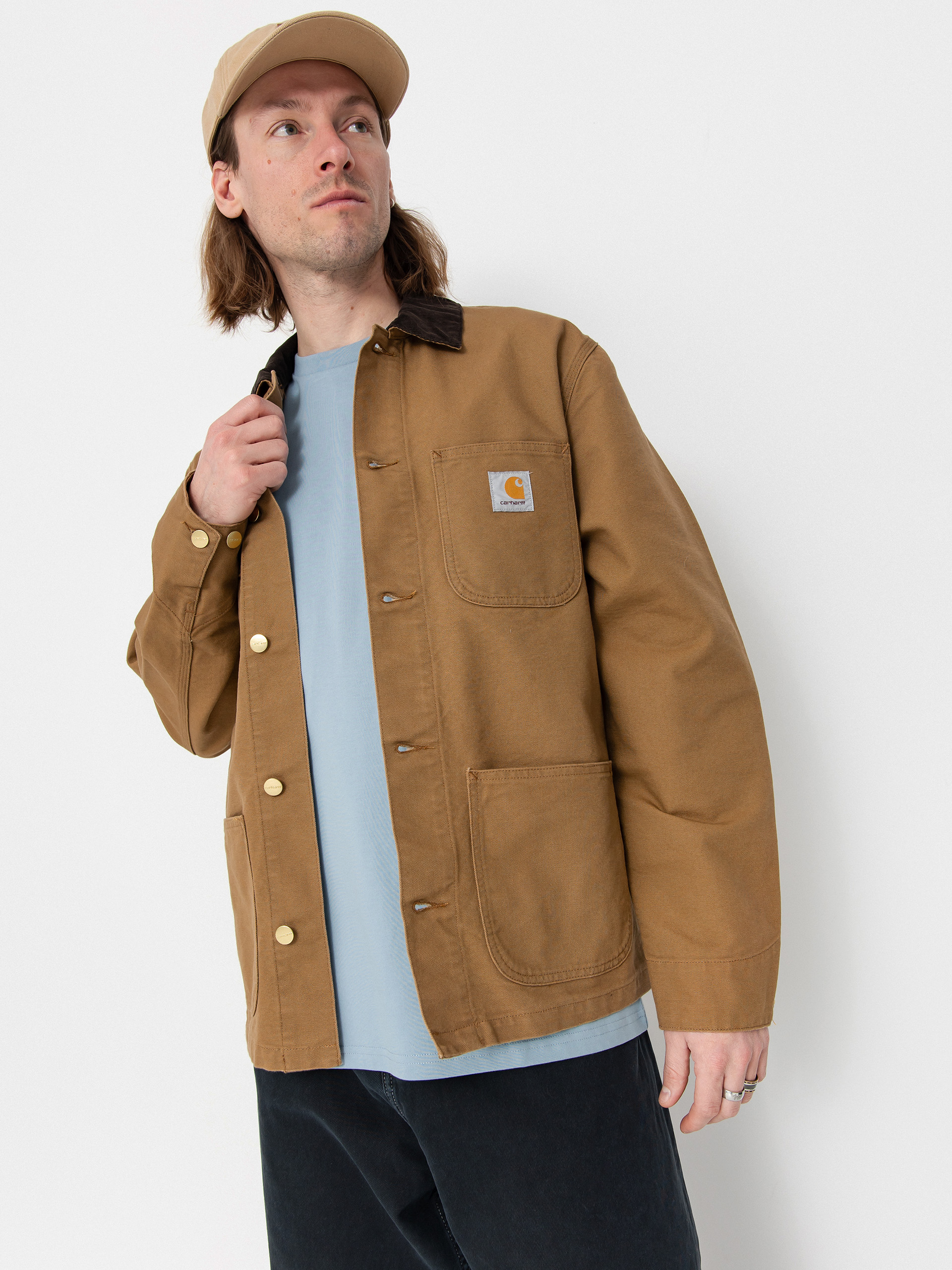Carhartt WIP Michigan Coat Dzseki (hamilton brown/tobacco)