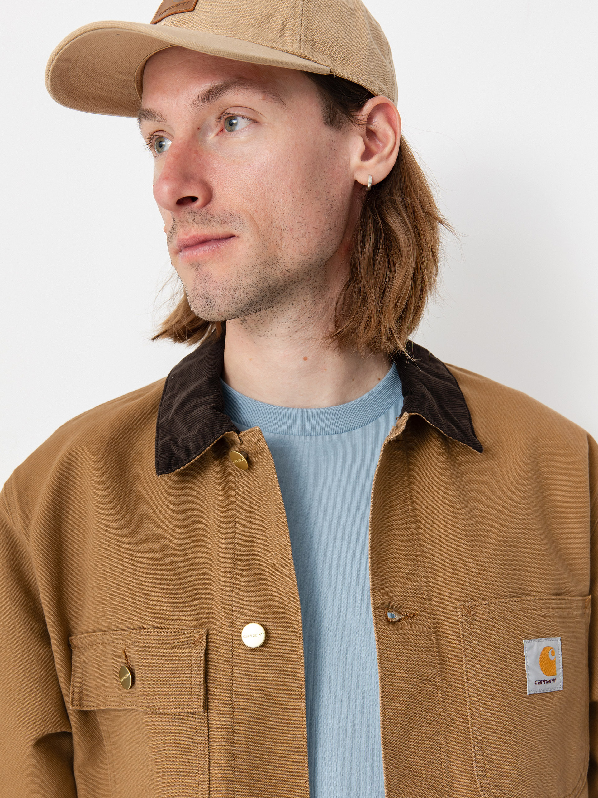 Carhartt WIP Michigan Coat Dzseki (hamilton brown/tobacco)