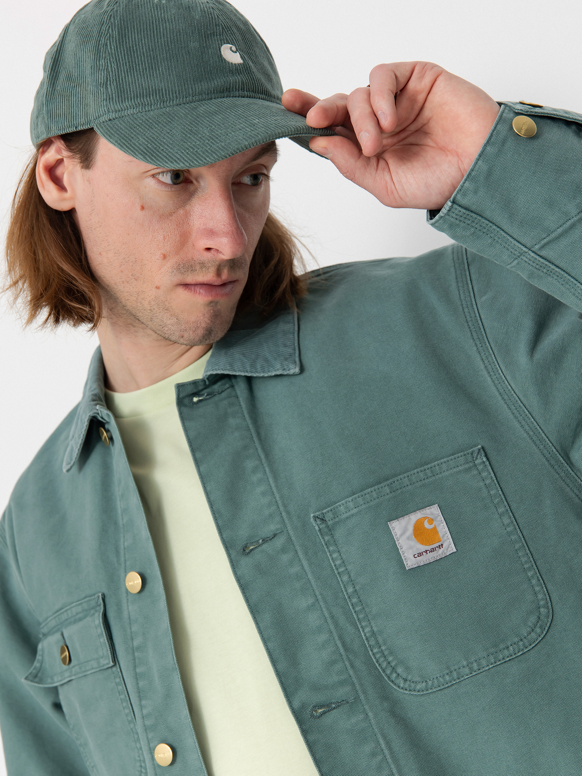 Carhartt WIP Michigan Coat Dzseki (silver pine/silver pine)
