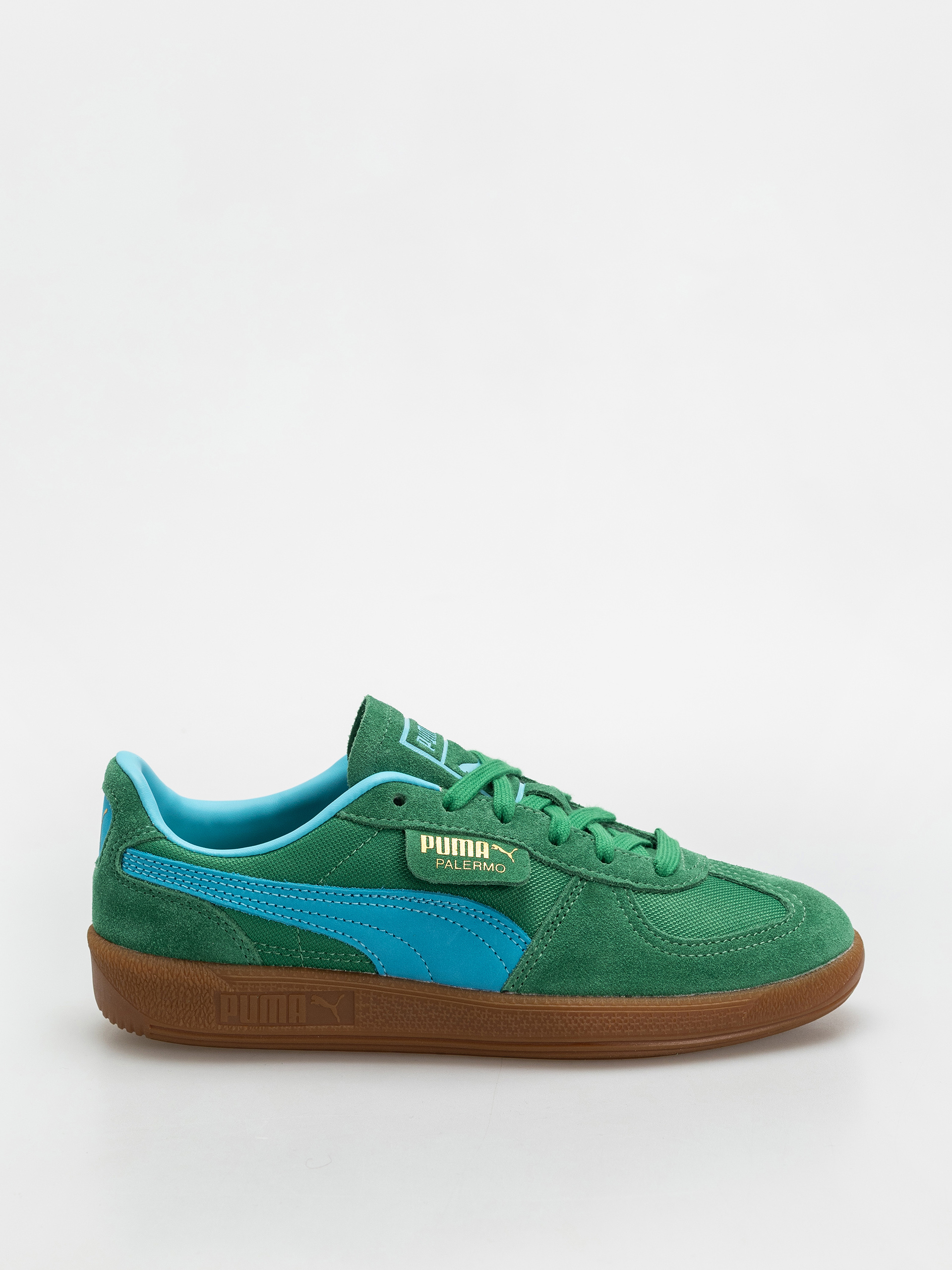 Puma Palermo Vintage Update Cipők (archive green bright aqua)