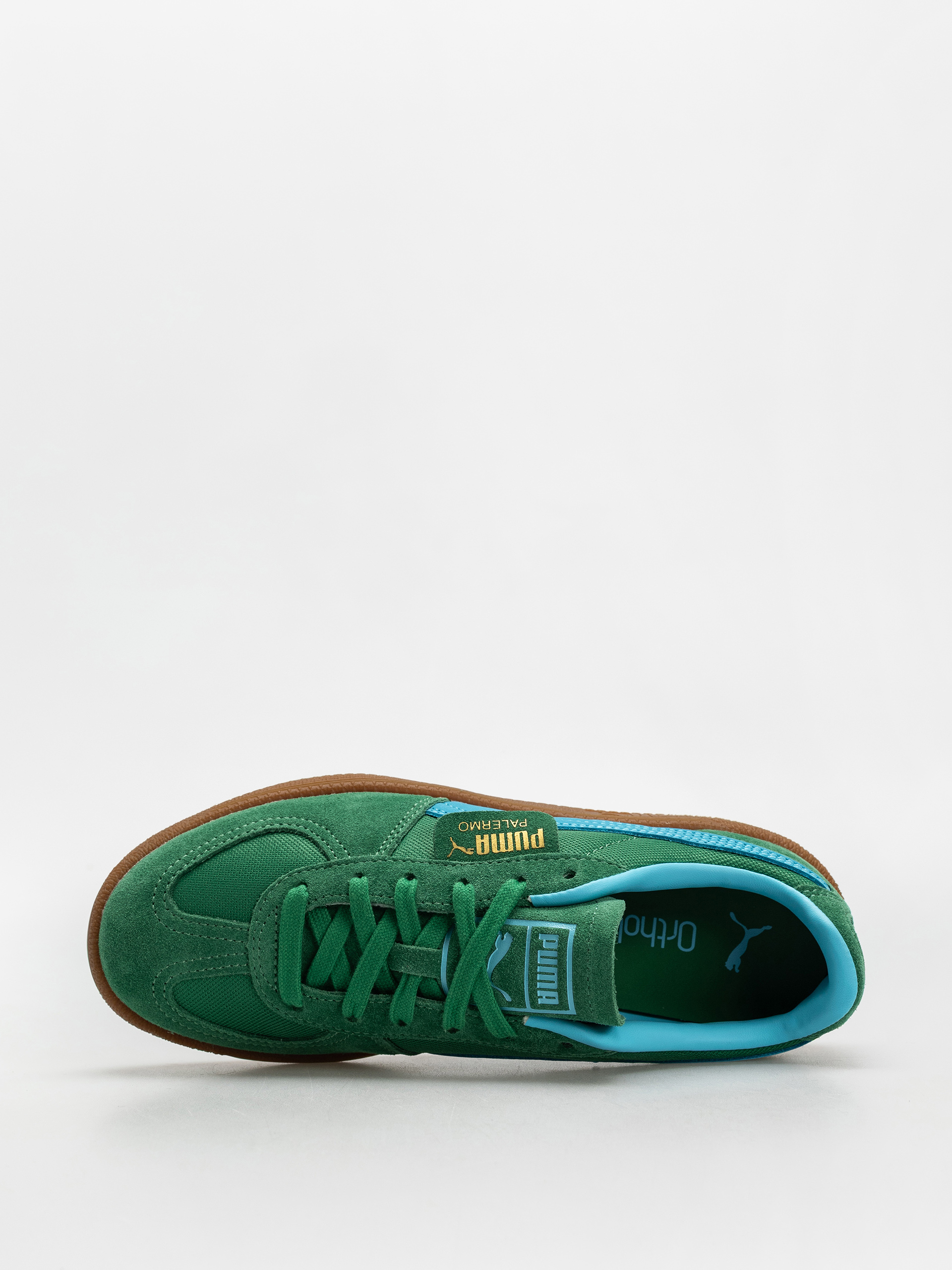 Puma Palermo Vintage Update Cipők (archive green bright aqua)