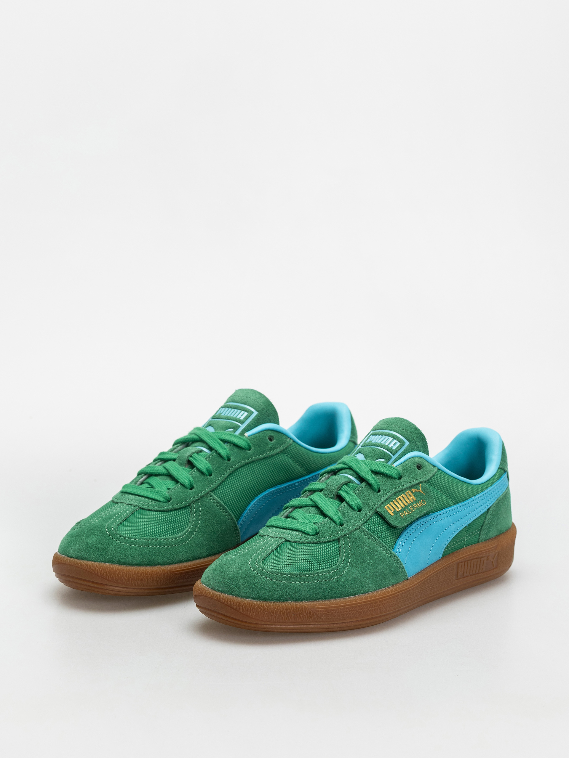 Puma Palermo Vintage Update Cipők (archive green bright aqua)
