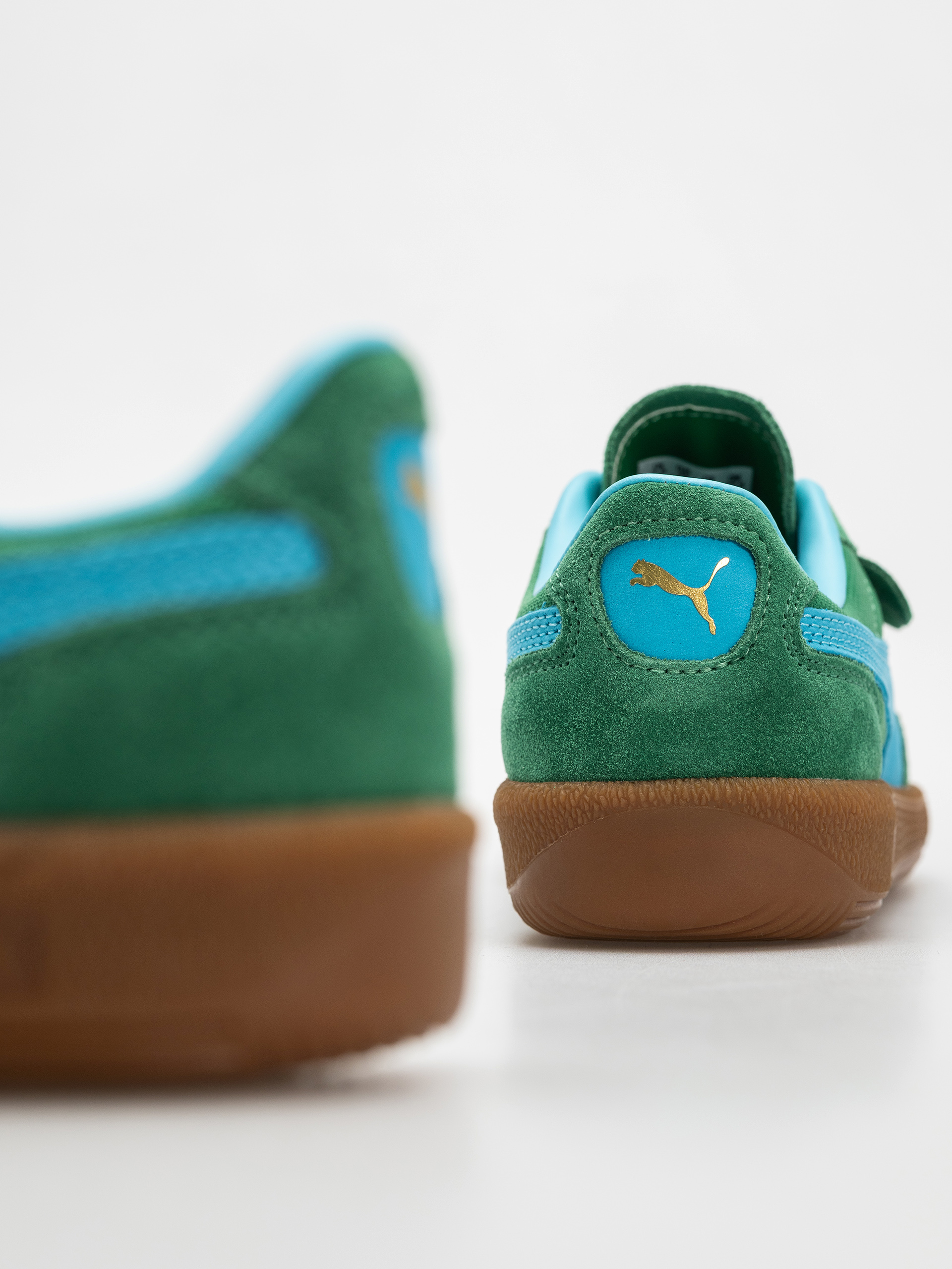 Puma Palermo Vintage Update Cipők (archive green bright aqua)