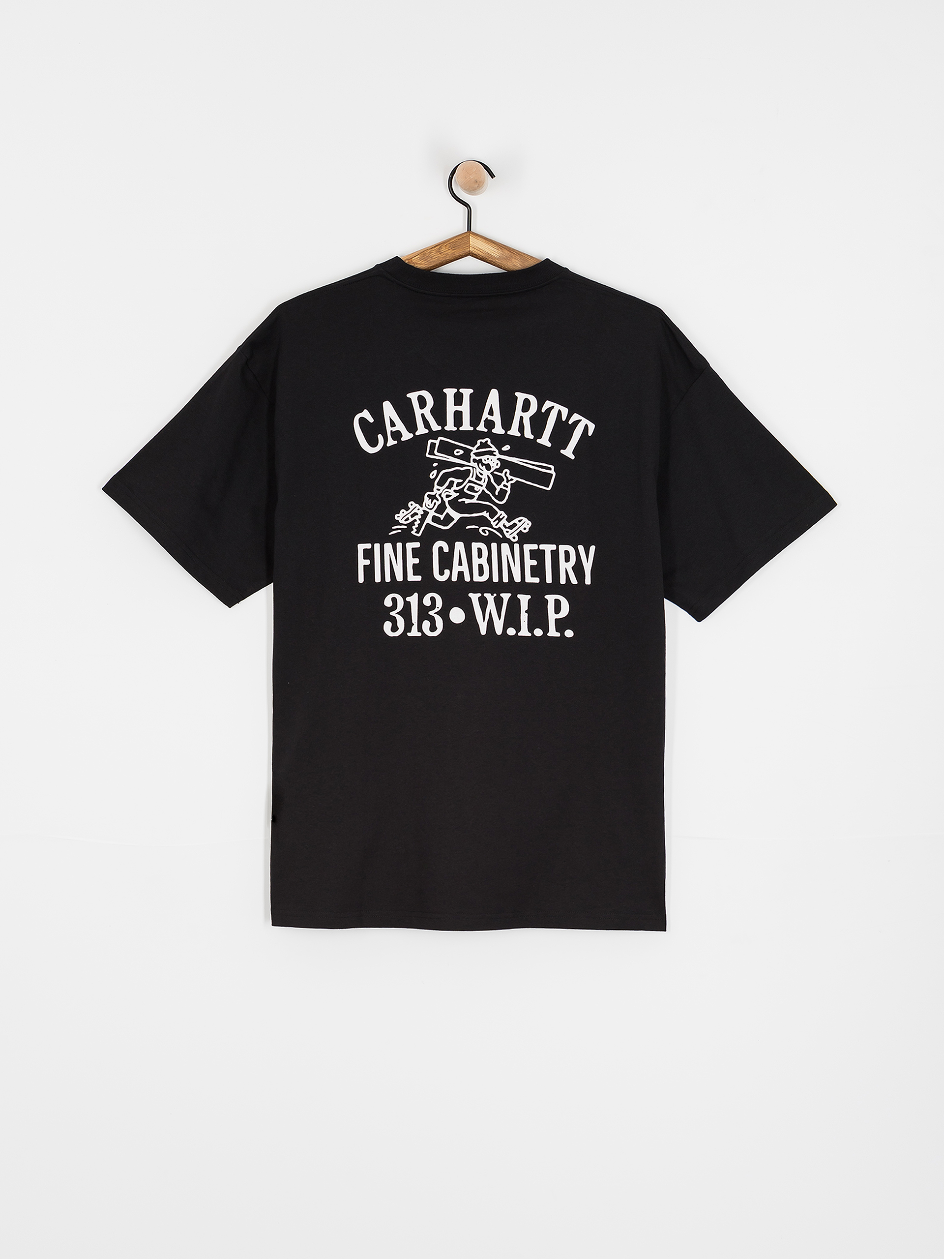 Carhartt WIP Cabinetry Póló (black/white)