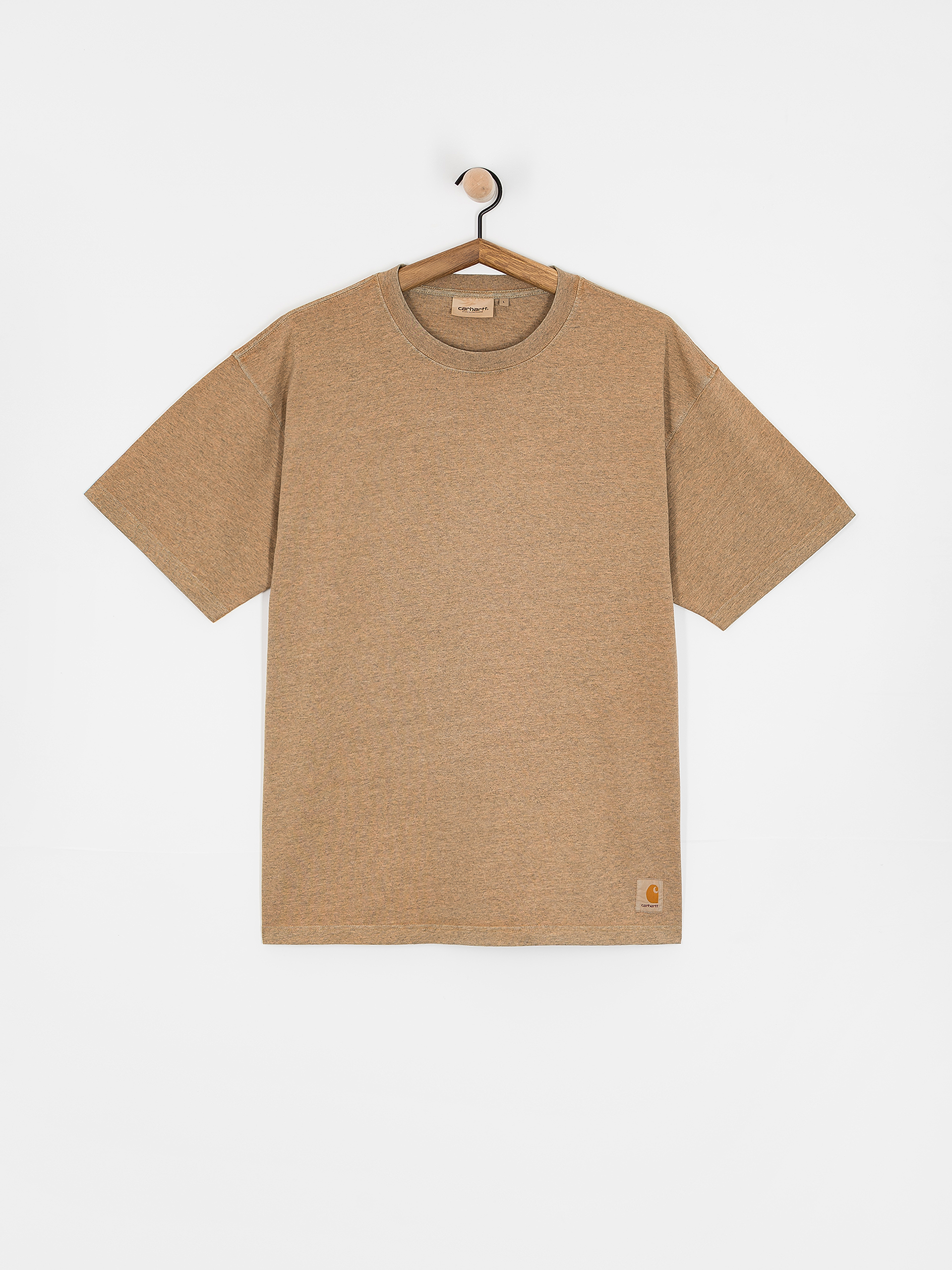 Póló Carhartt WIP Caspian (hamilton brown heather)