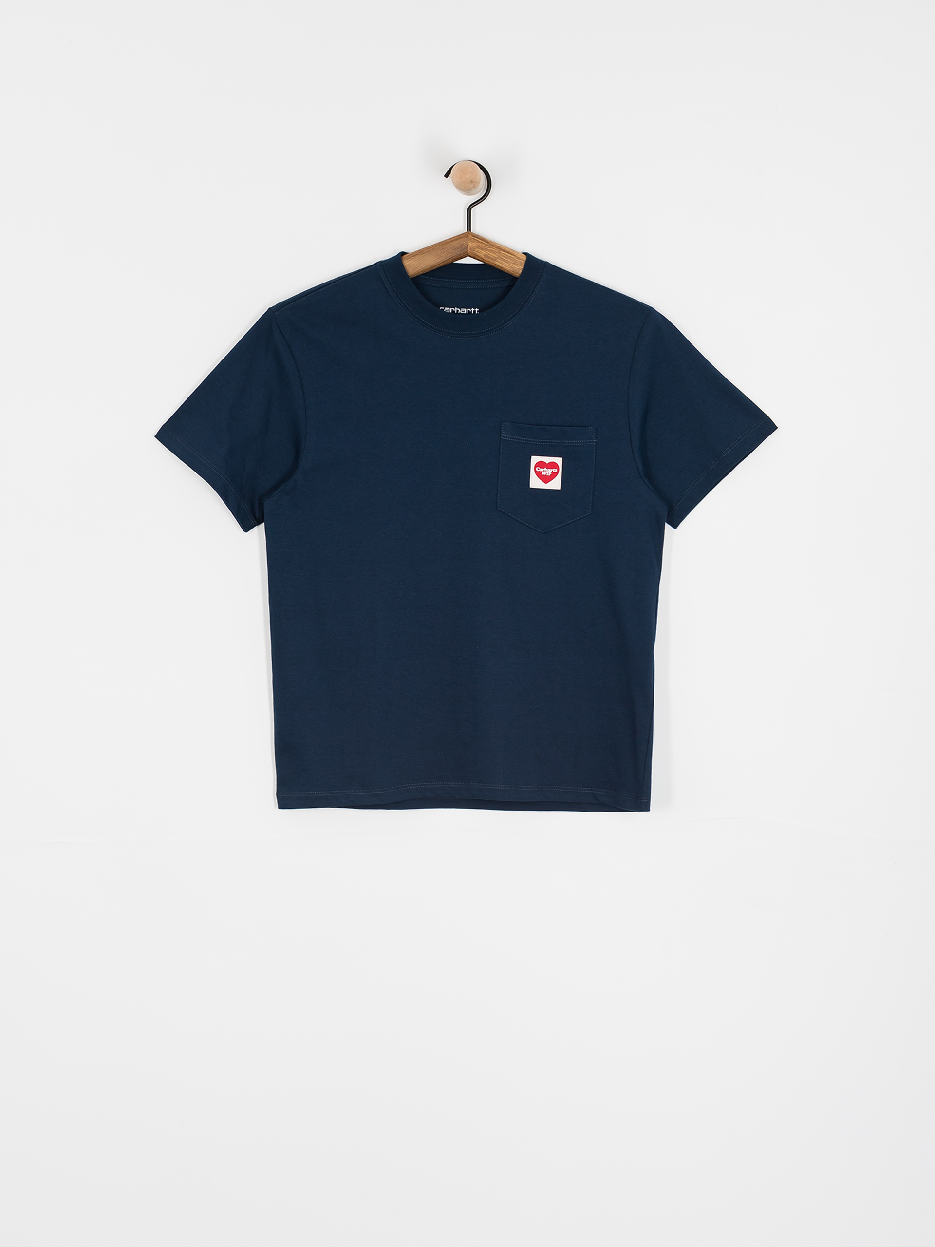 Carhartt WIP Pocket Heart Wmn Póló (ink/red)