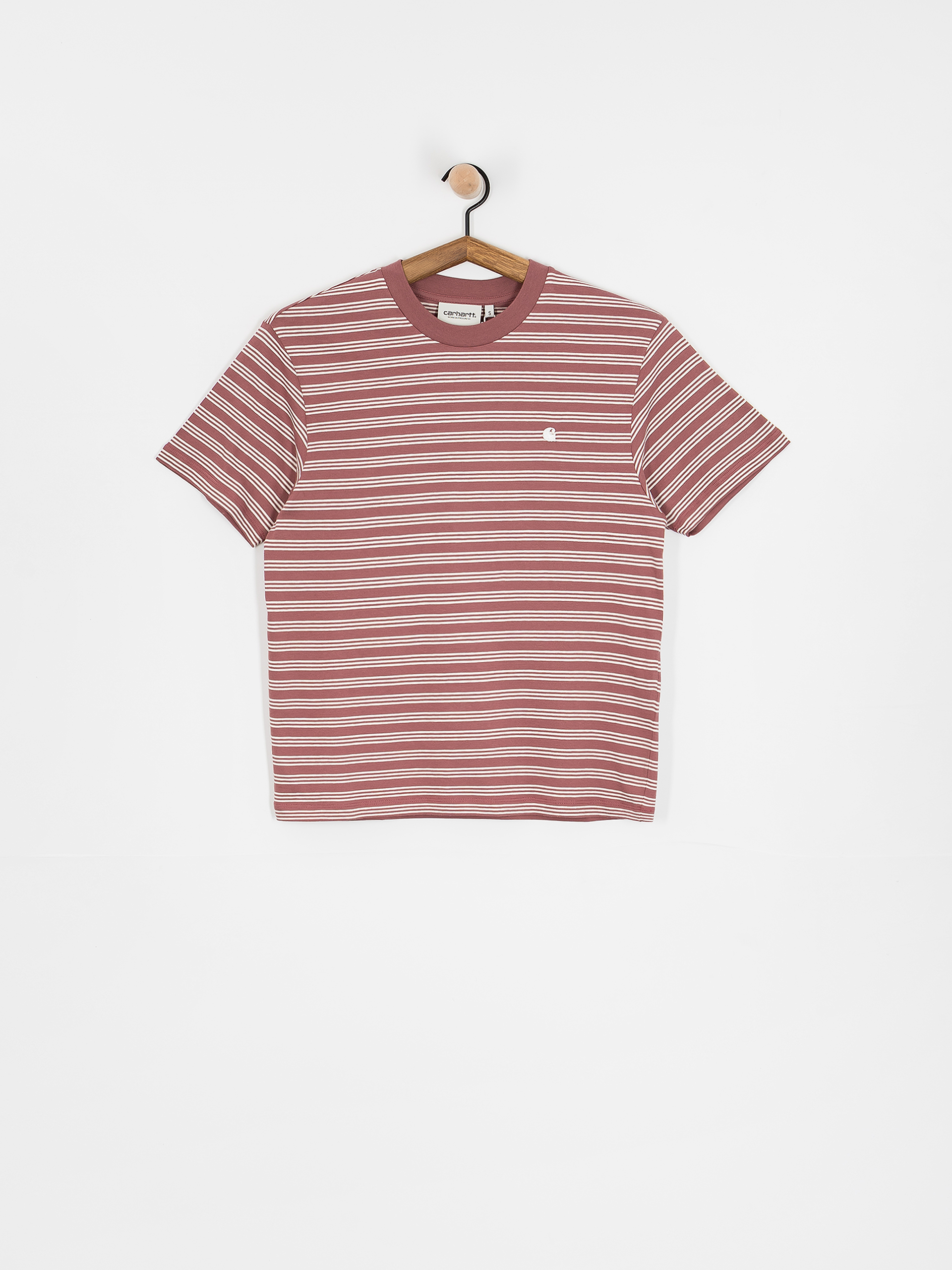 Carhartt WIP Sydney Wmn Póló (sydney stripe/dusky pink)