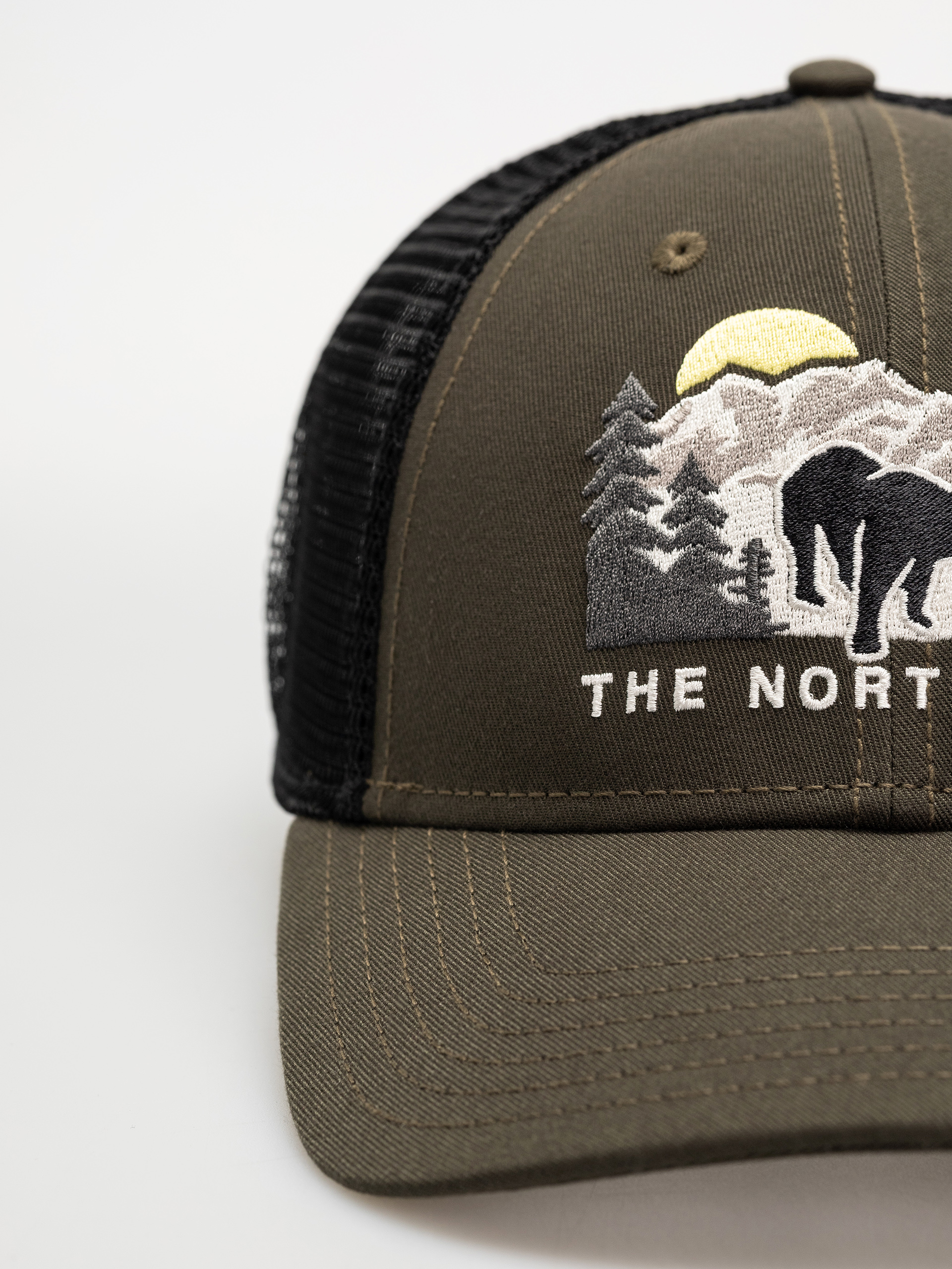 The North Face Embroidered Mudder Trucker Baseball sapka (new taupe green/bear green)