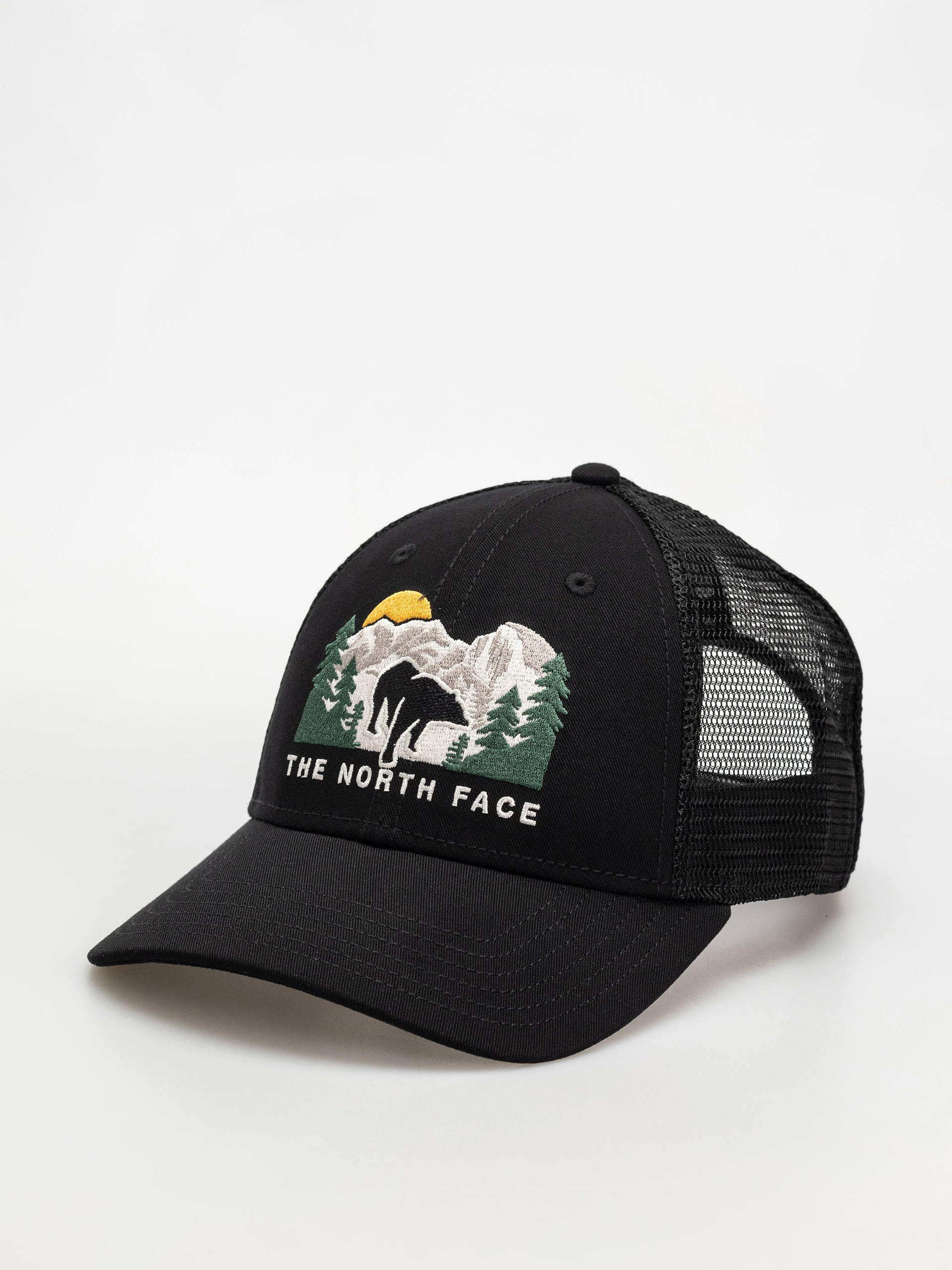 The North Face Embroidered Mudder Trucker Baseball sapka (tnf black/tnf black/bear green)