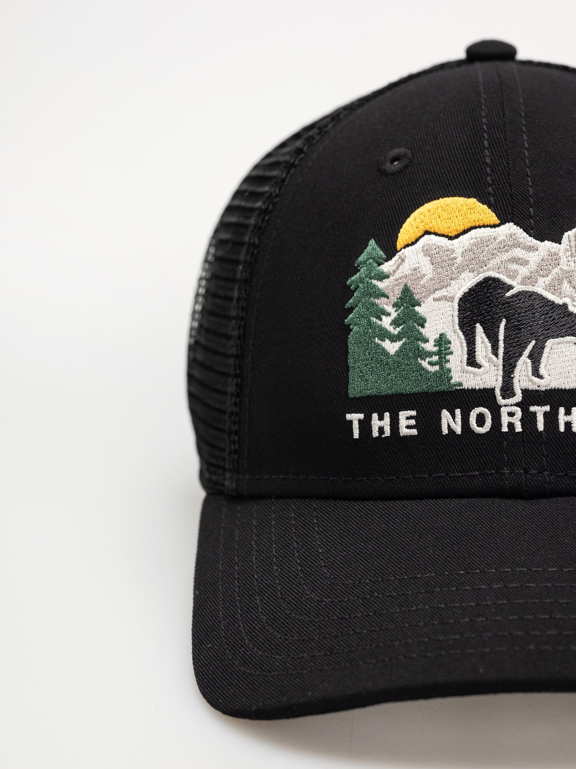 The North Face Embroidered Mudder Trucker Baseball sapka (tnf black/tnf black/bear green)