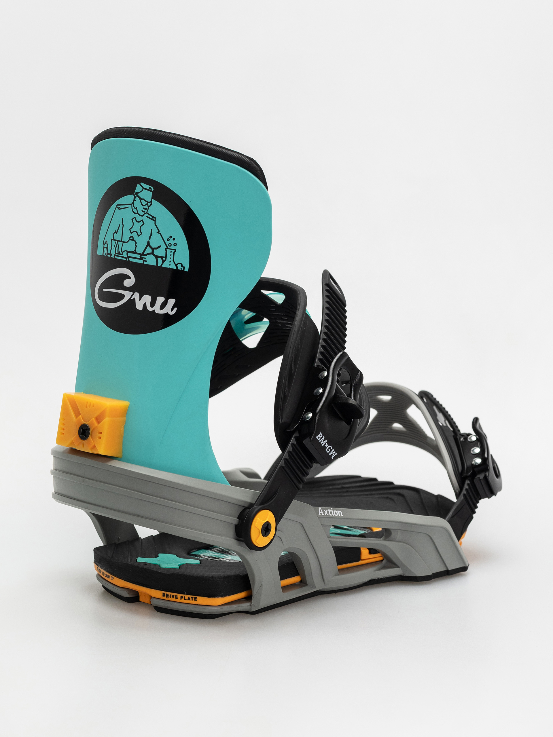 Férfi Bent Metal Axtion Snowboard kötés (grey/green)