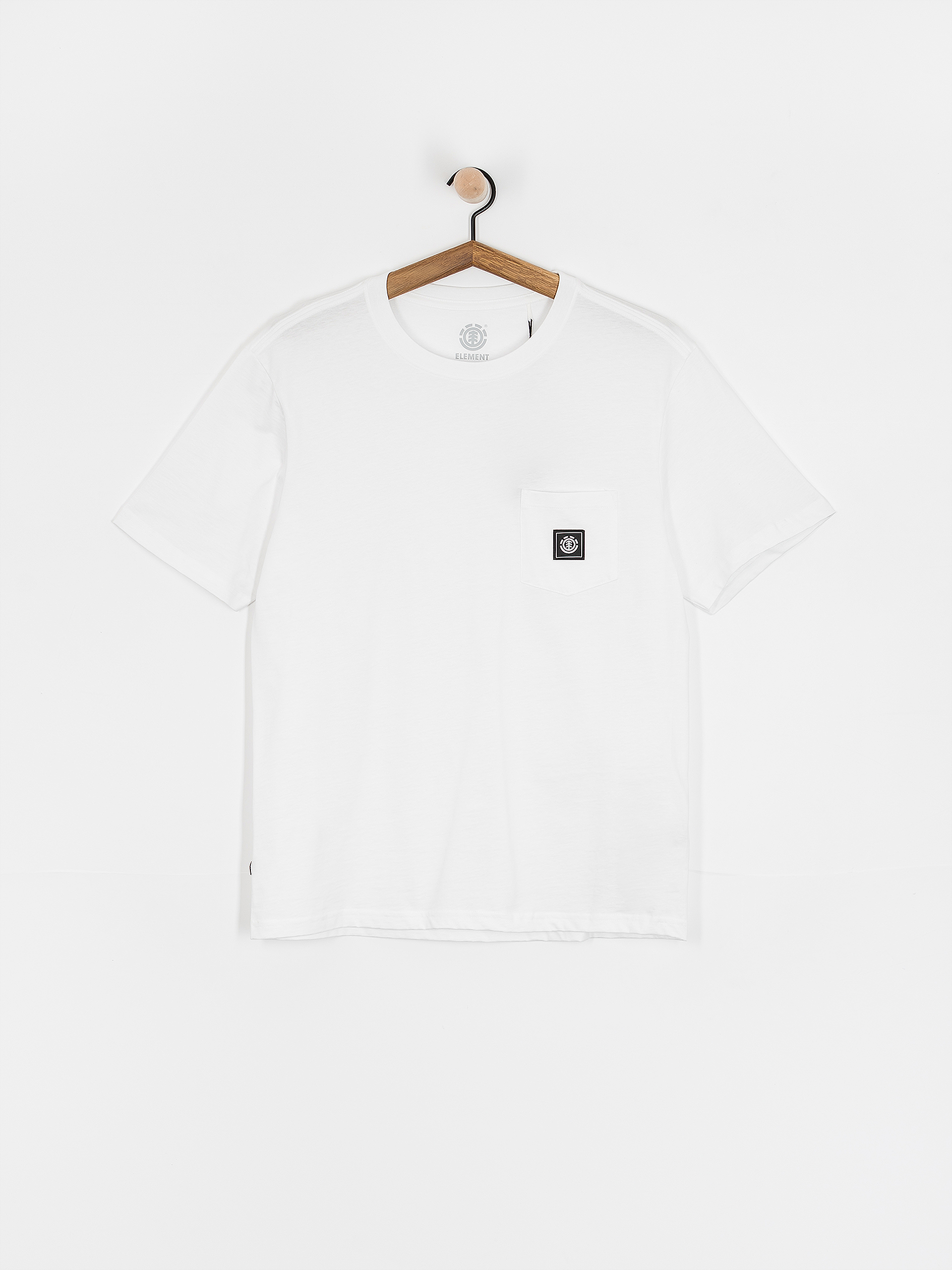 Element Basic Pocket Label Póló (optic white)