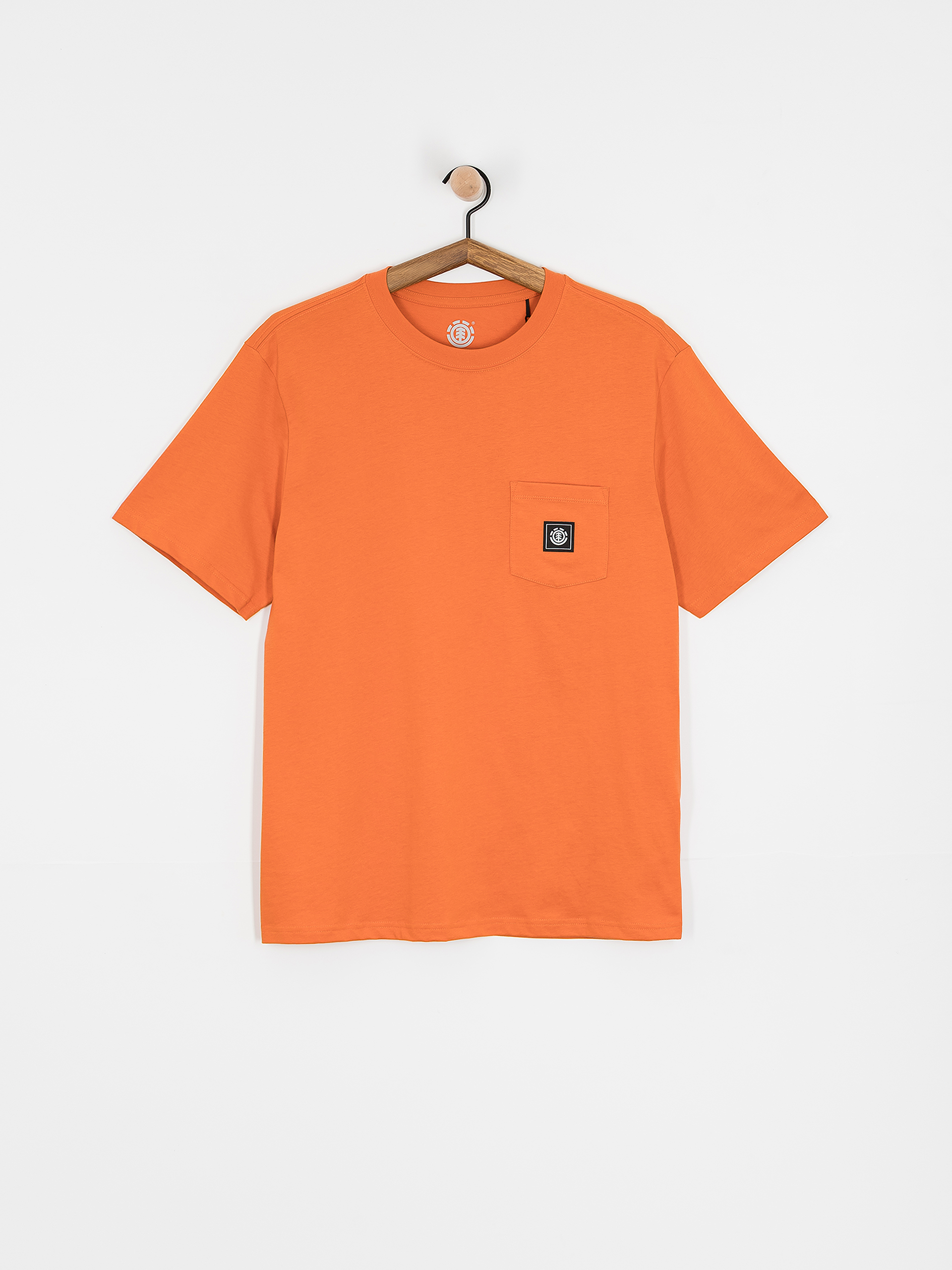 Element Basic Pocket Label Póló (coral gold)