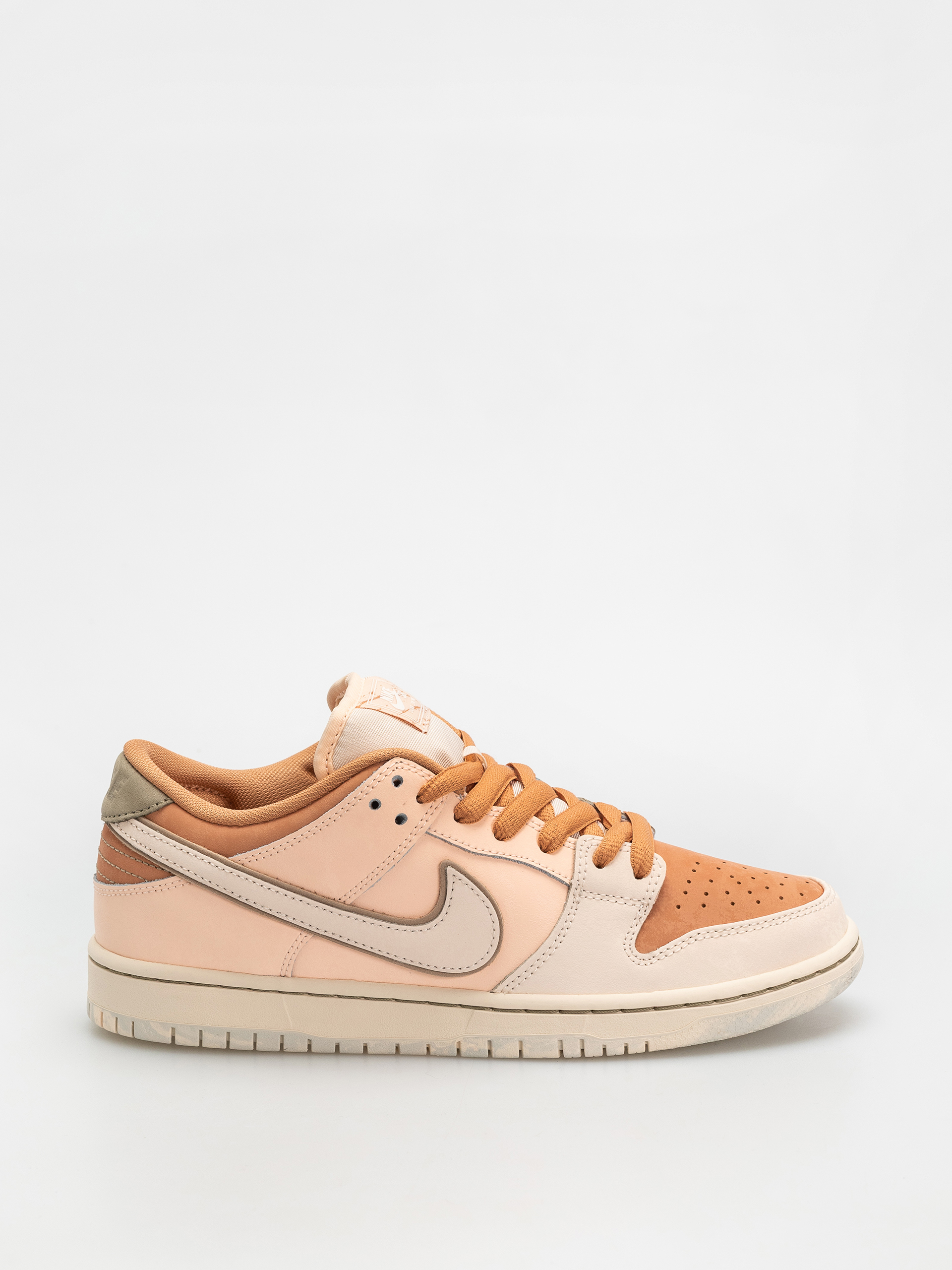 Nike SB Dunk Low Pro Prm Cipők (amber brown/guava ice crimson tint hemp)