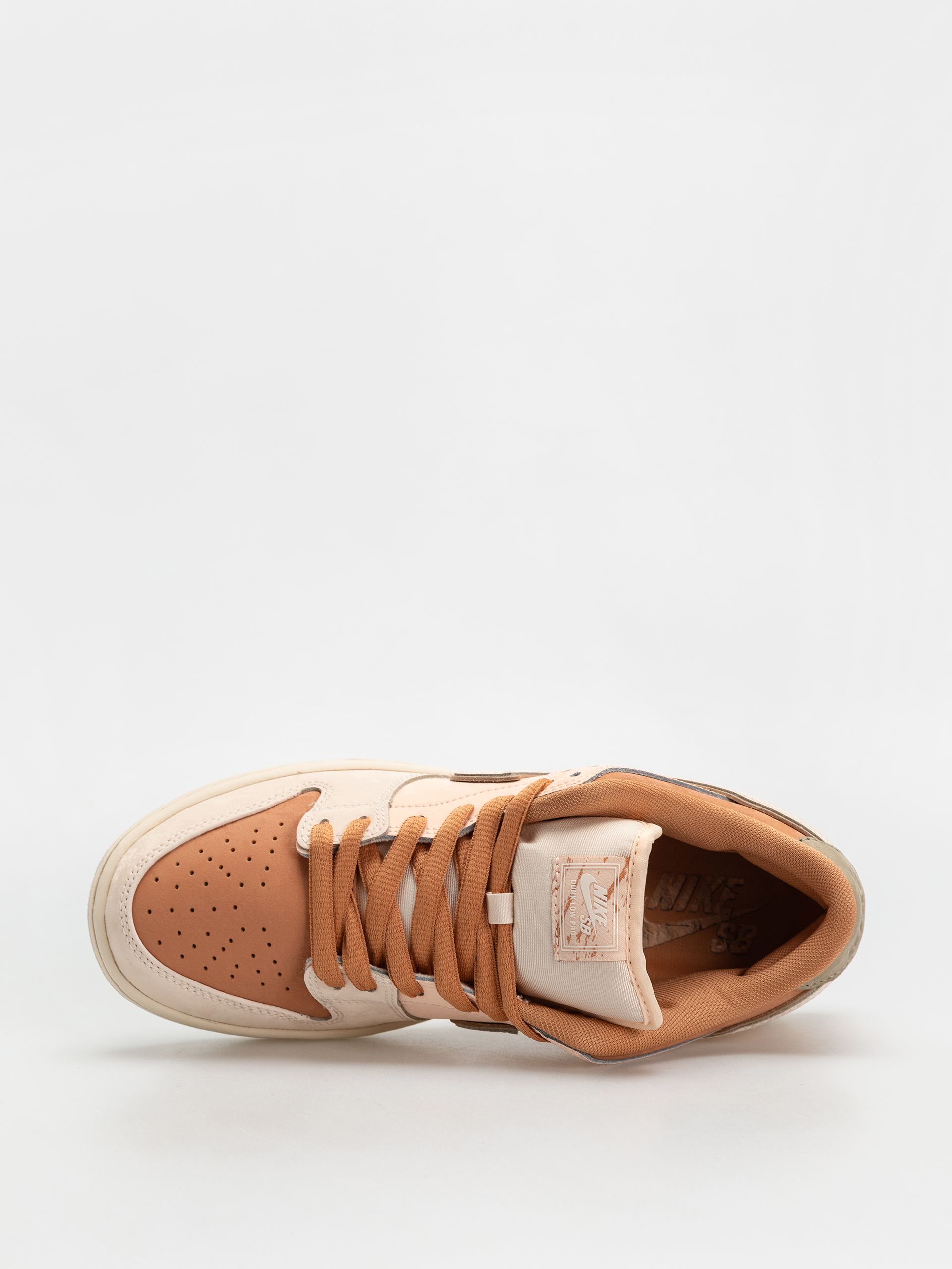 Nike SB Dunk Low Pro Prm Cipők (amber brown/guava ice crimson tint hemp)