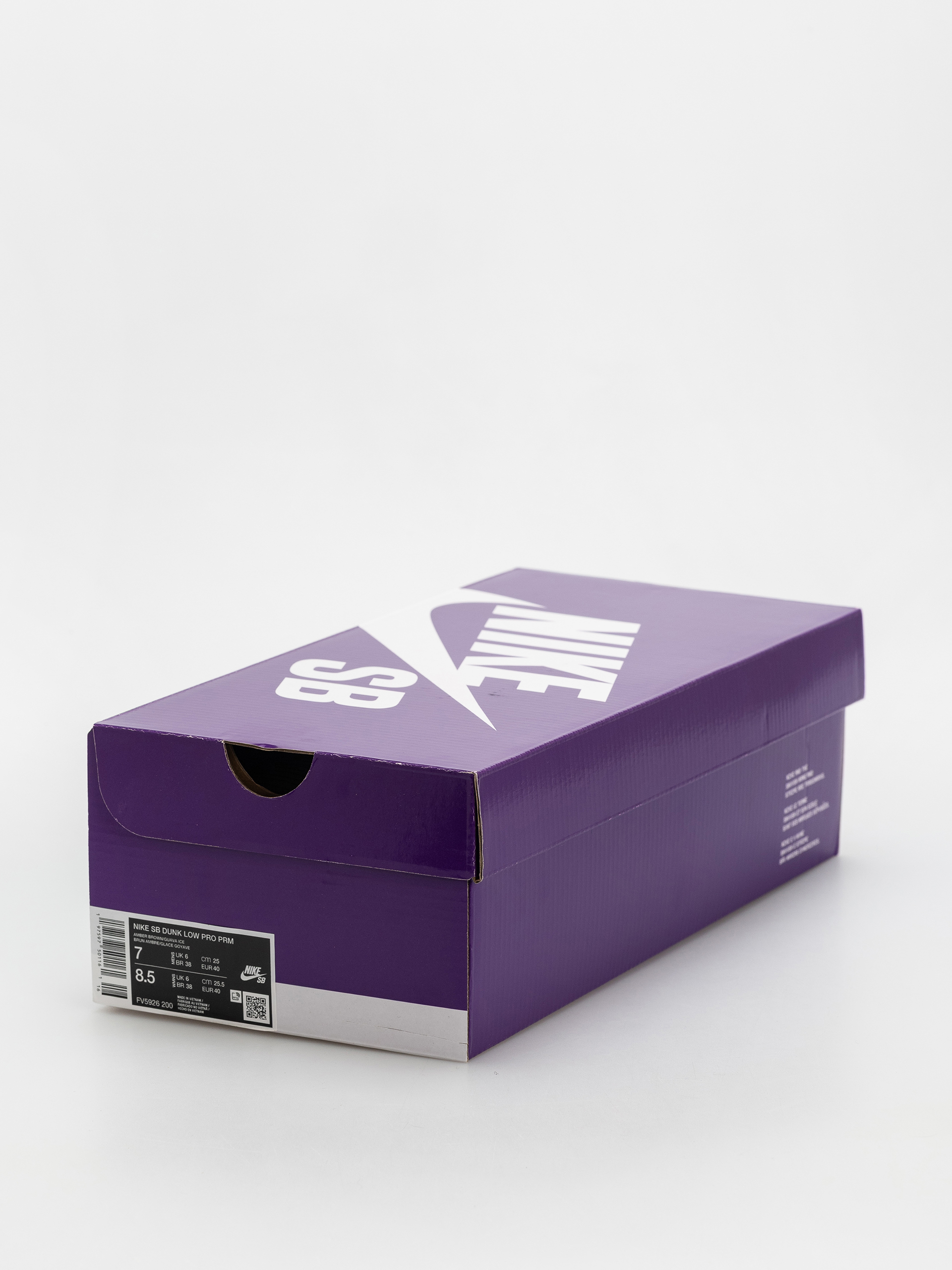 Nike SB Dunk Low Pro Prm Cipők (amber brown/guava ice crimson tint hemp)