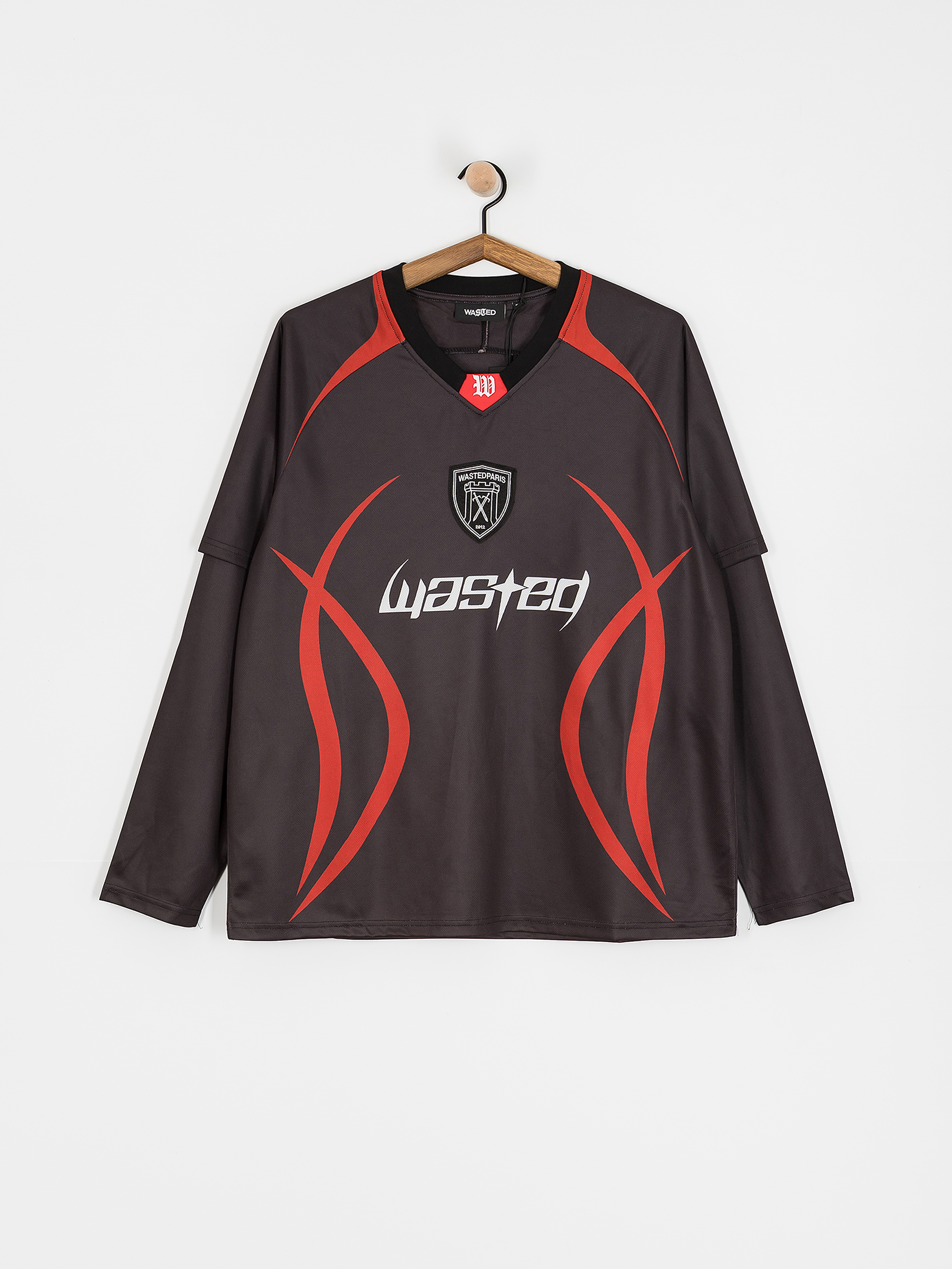 Wasted Paris Blade Football Jersey Age Hosszú ujjú felső (black)