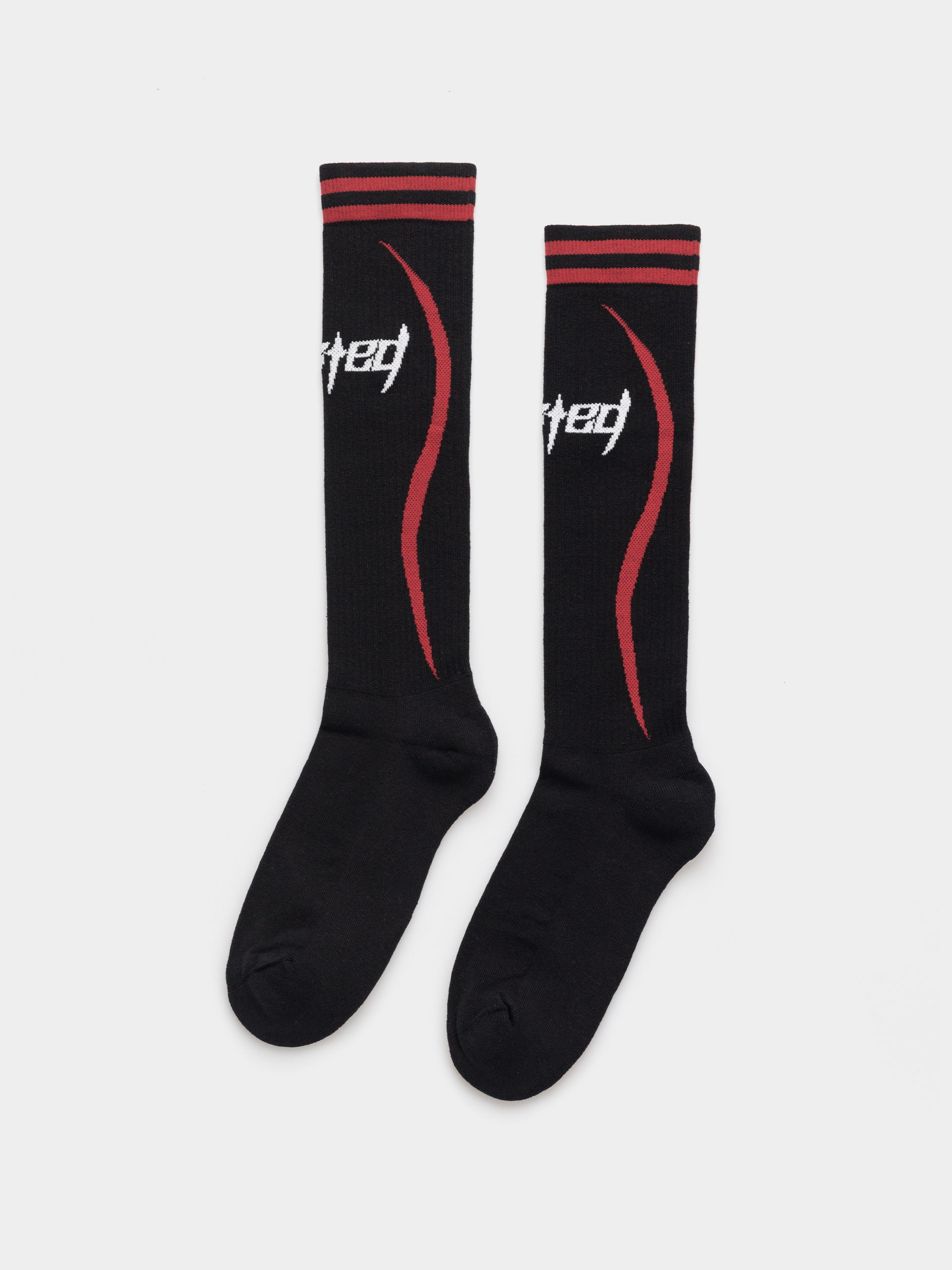 Wasted Paris Blade Football Socks Zokni (black)