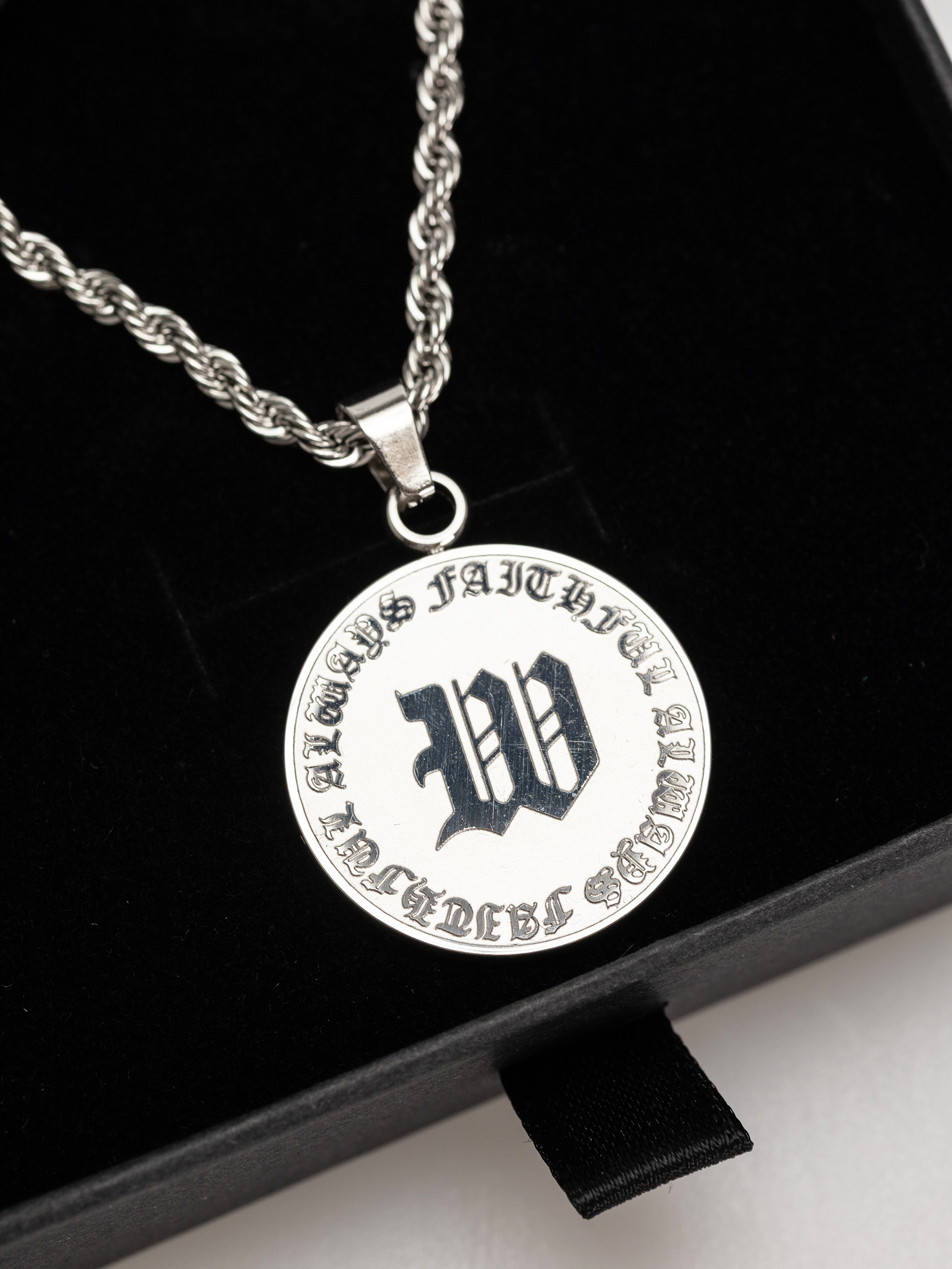 Wasted Paris Signature Necklace Akcesoria (silver)