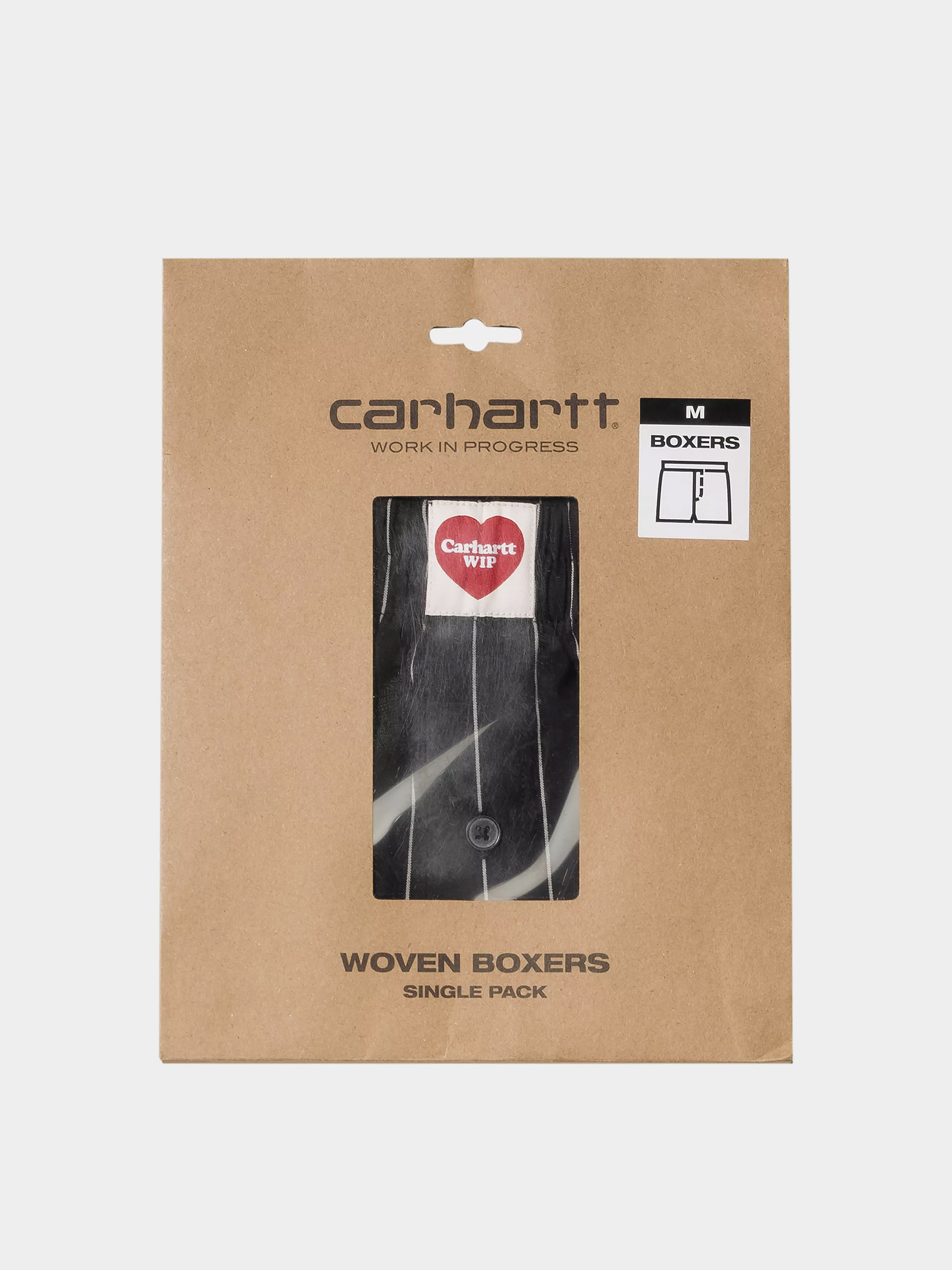 Alsónemű Carhartt WIP Cotton Boxer (seaton stripe/black/wax)