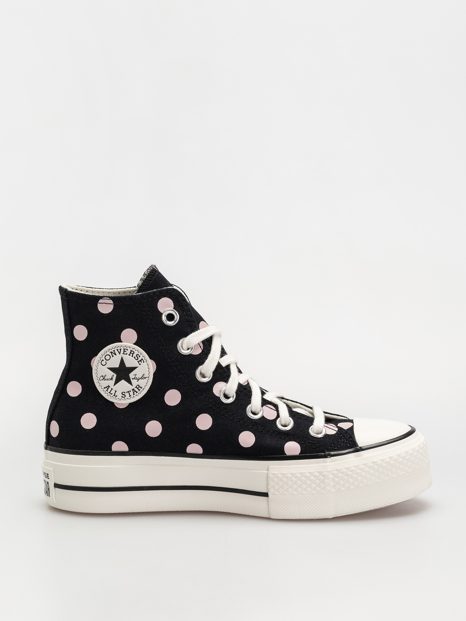 Converse Chuck Taylor All Star Lift Hi Wmn Tornacipők (black/summit pink/egret)