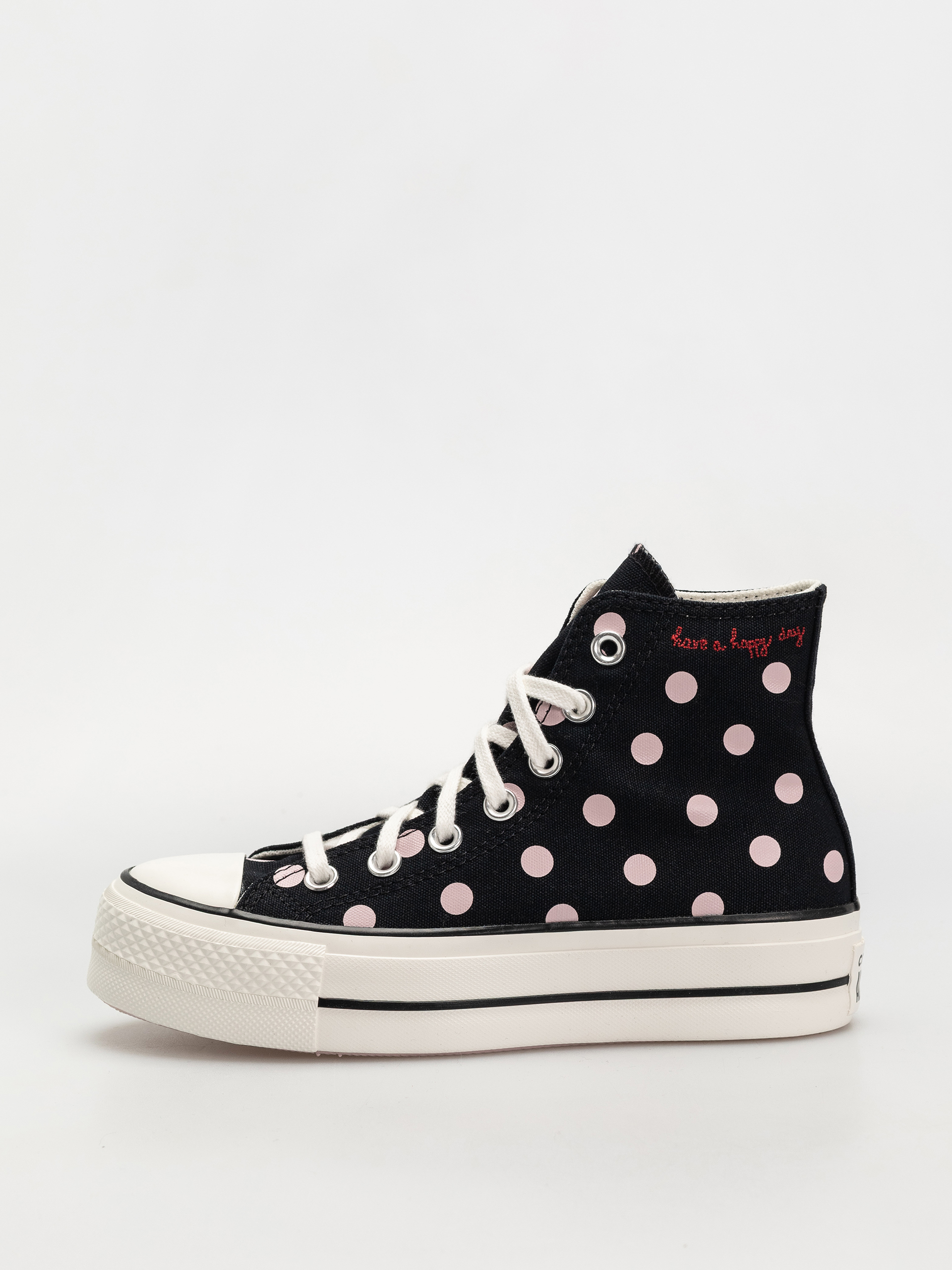 Converse Chuck Taylor All Star Lift Hi Wmn Tornacipők (black/summit pink/egret)