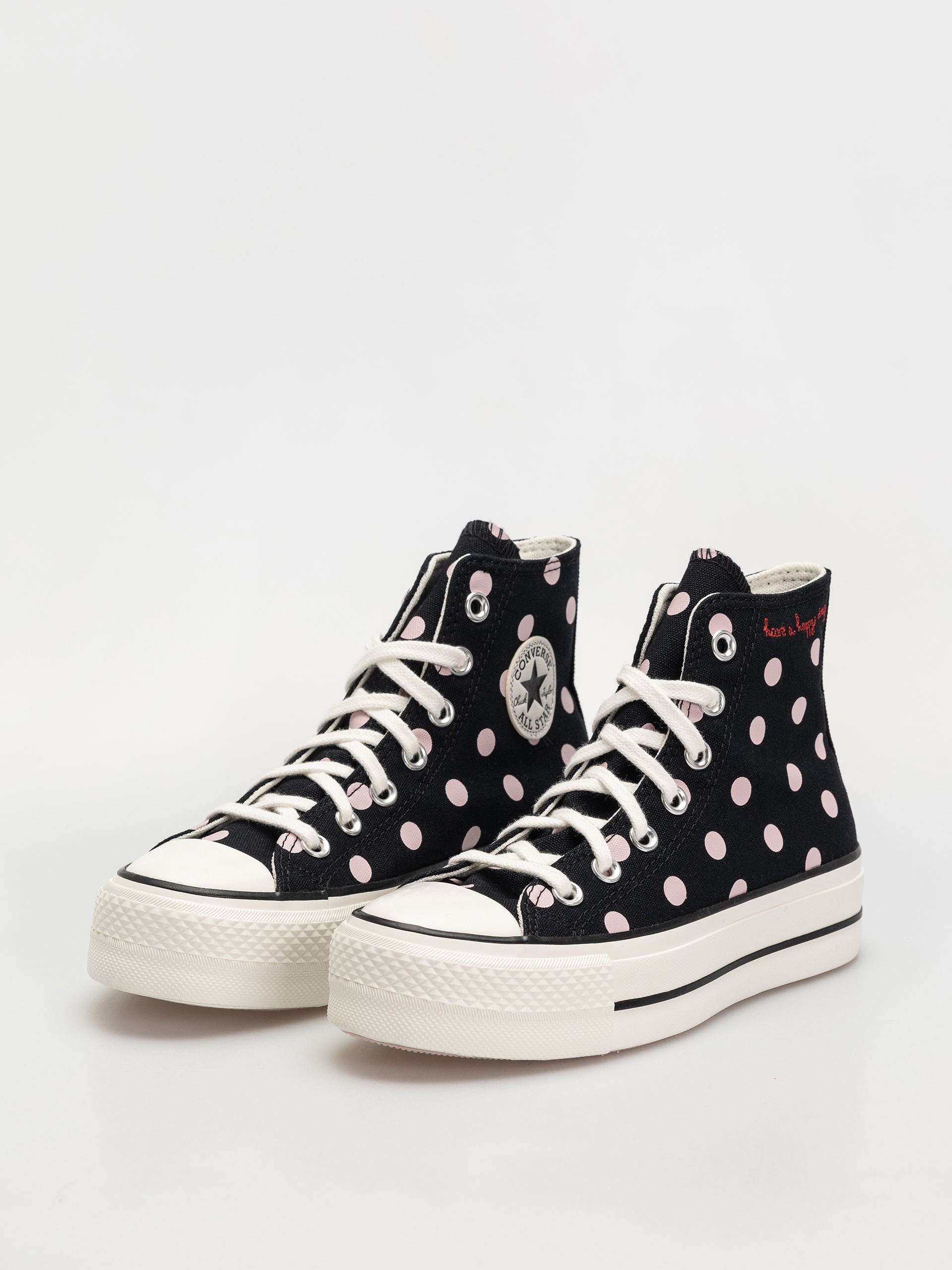 Converse Chuck Taylor All Star Lift Hi Wmn Tornacipők (black/summit pink/egret)